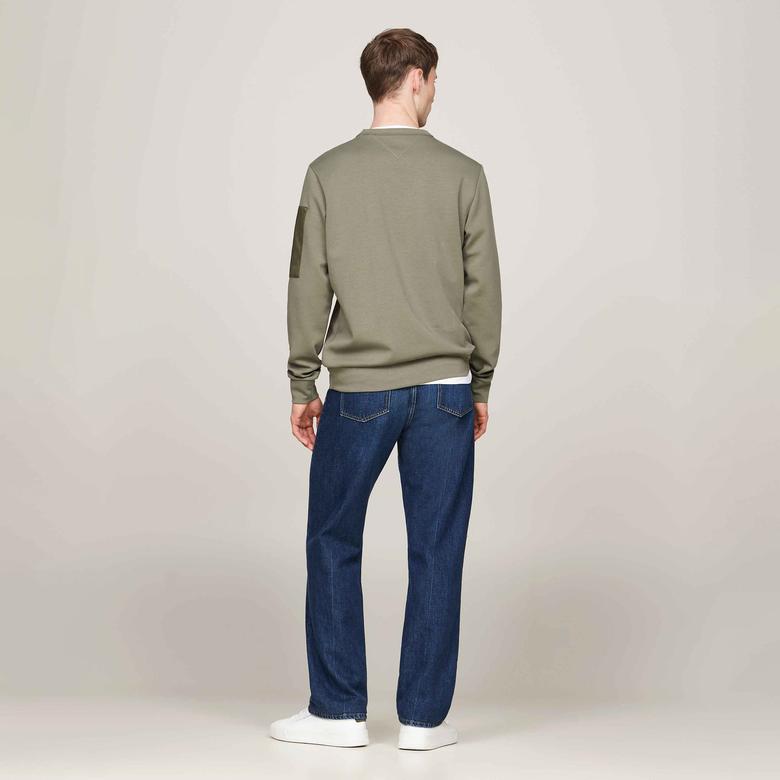 Tommy Hilfiger Erkek Yeşil Sweatshirt