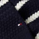 Tommy Hilfiger Erkek Mavi Triko