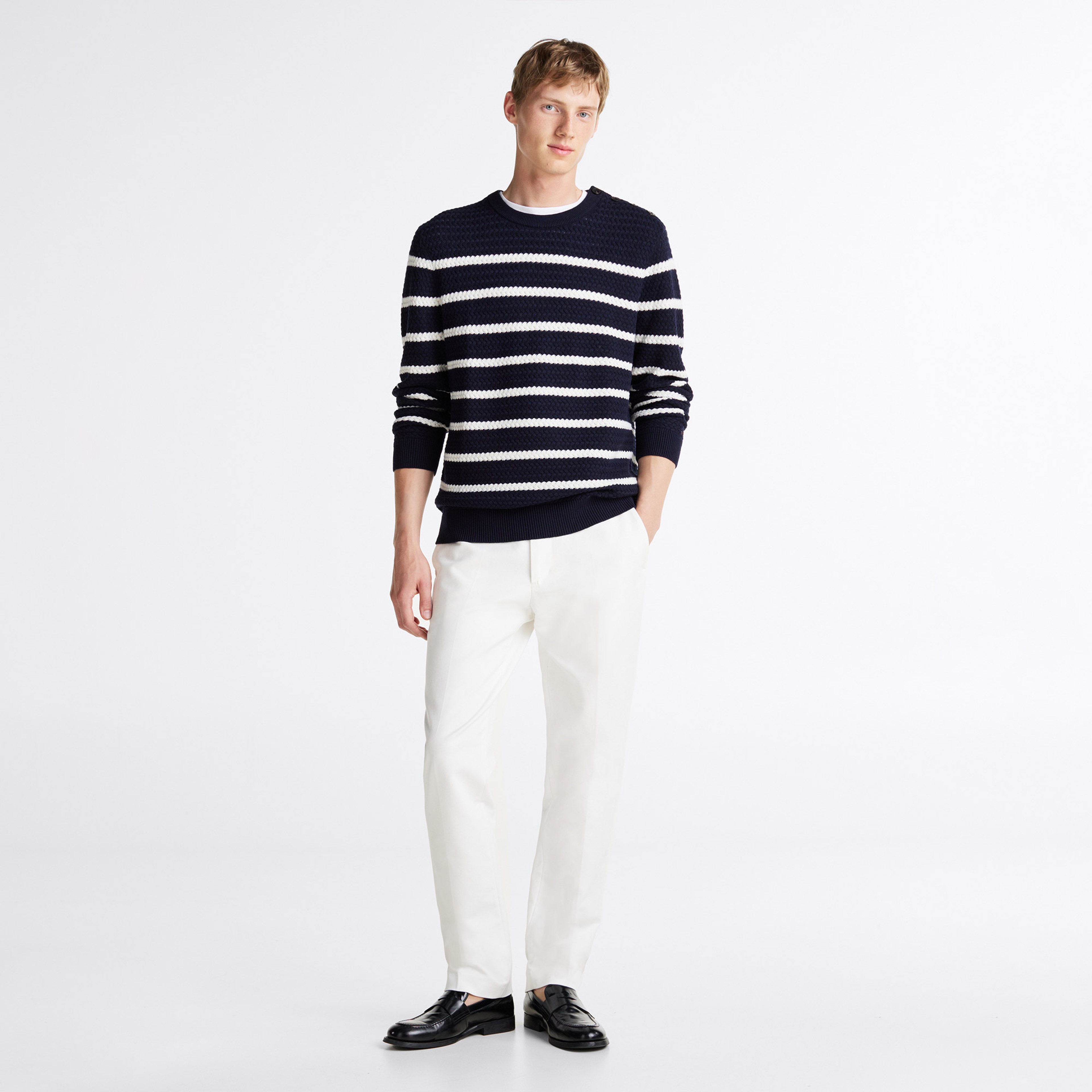 Tommy Hilfiger Erkek Mavi Triko