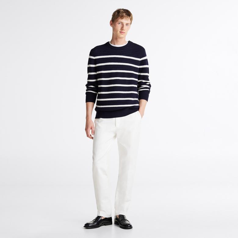 Tommy Hilfiger Erkek Mavi Triko