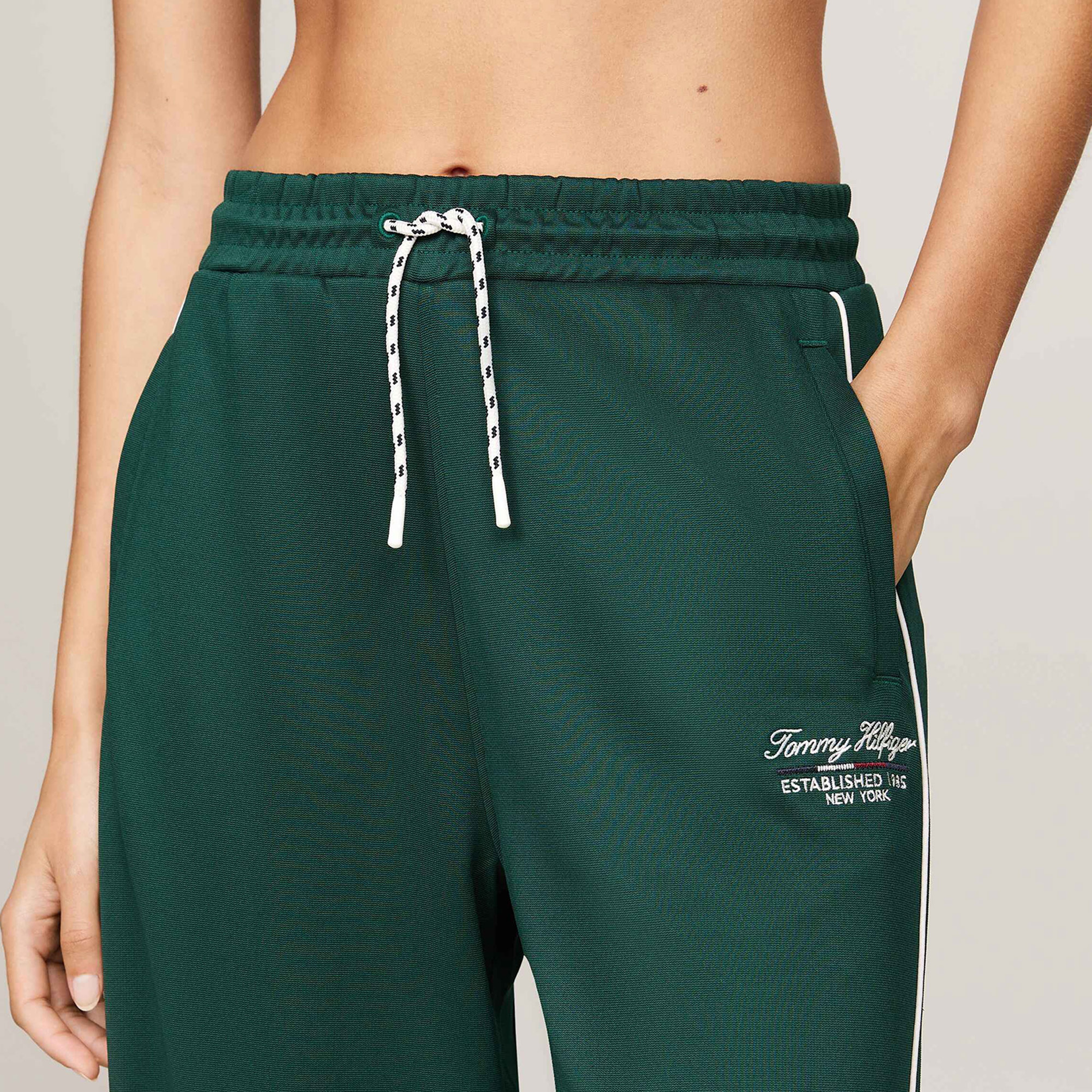 Tommy Hilfiger Kadın Yeşil Eşofman Altı