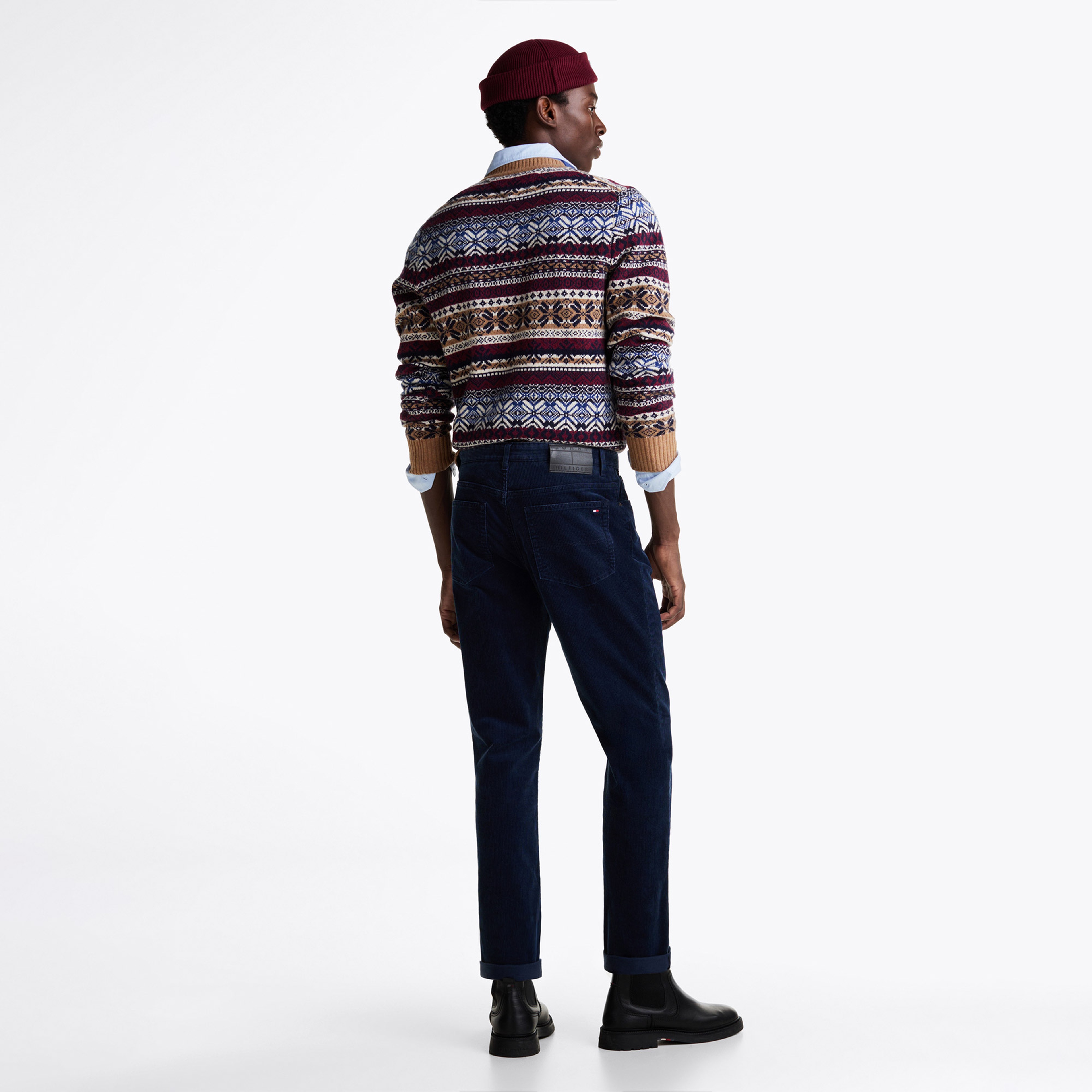 Tommy Hilfiger Erkek Mavi Pantolon