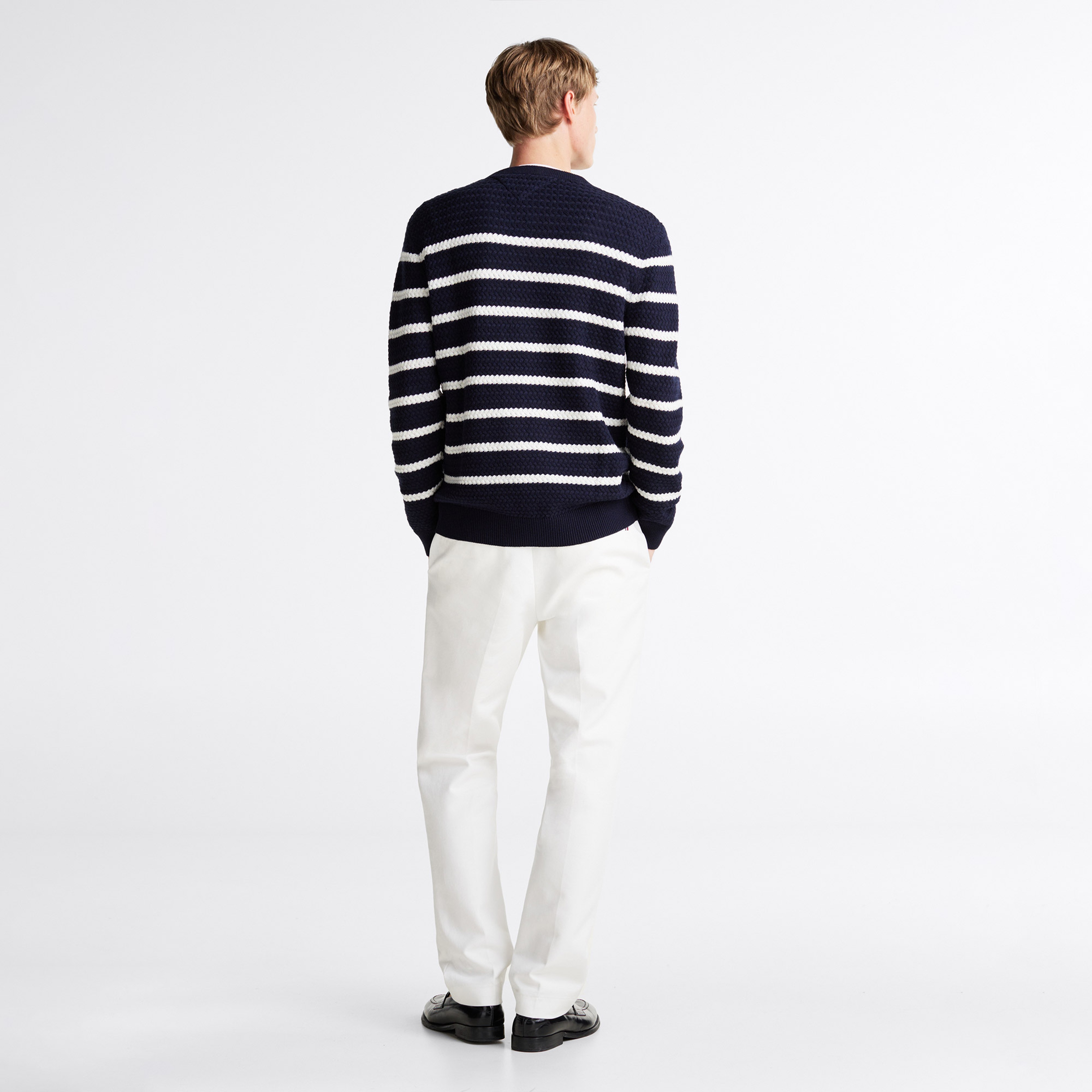 Tommy Hilfiger Erkek Mavi Triko