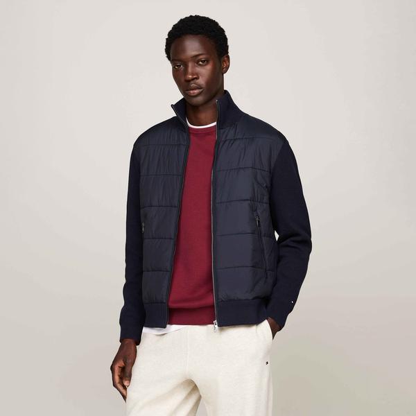 Tommy Hilfiger Erkek Mavi Triko