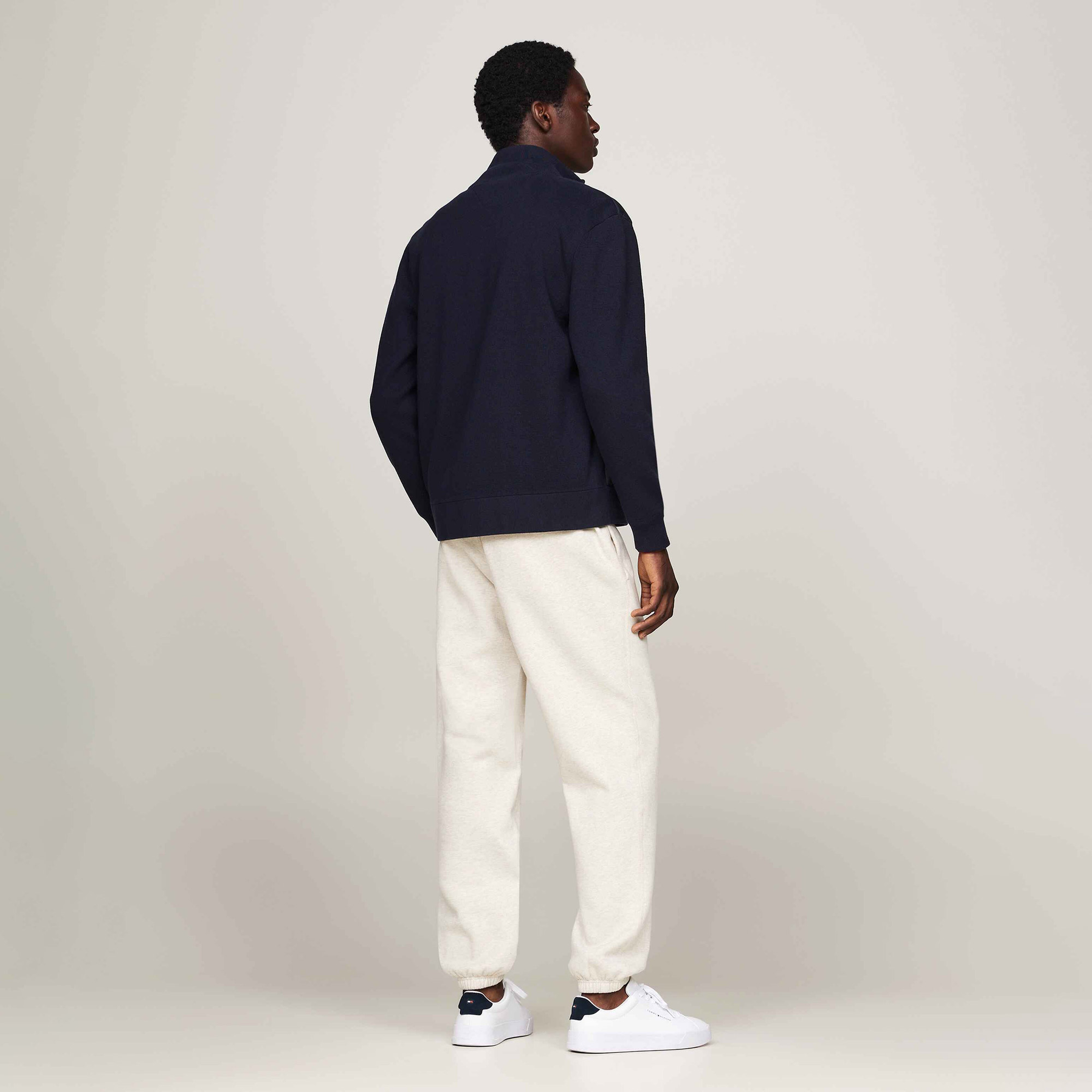 Tommy Hilfiger Erkek Mavi Triko