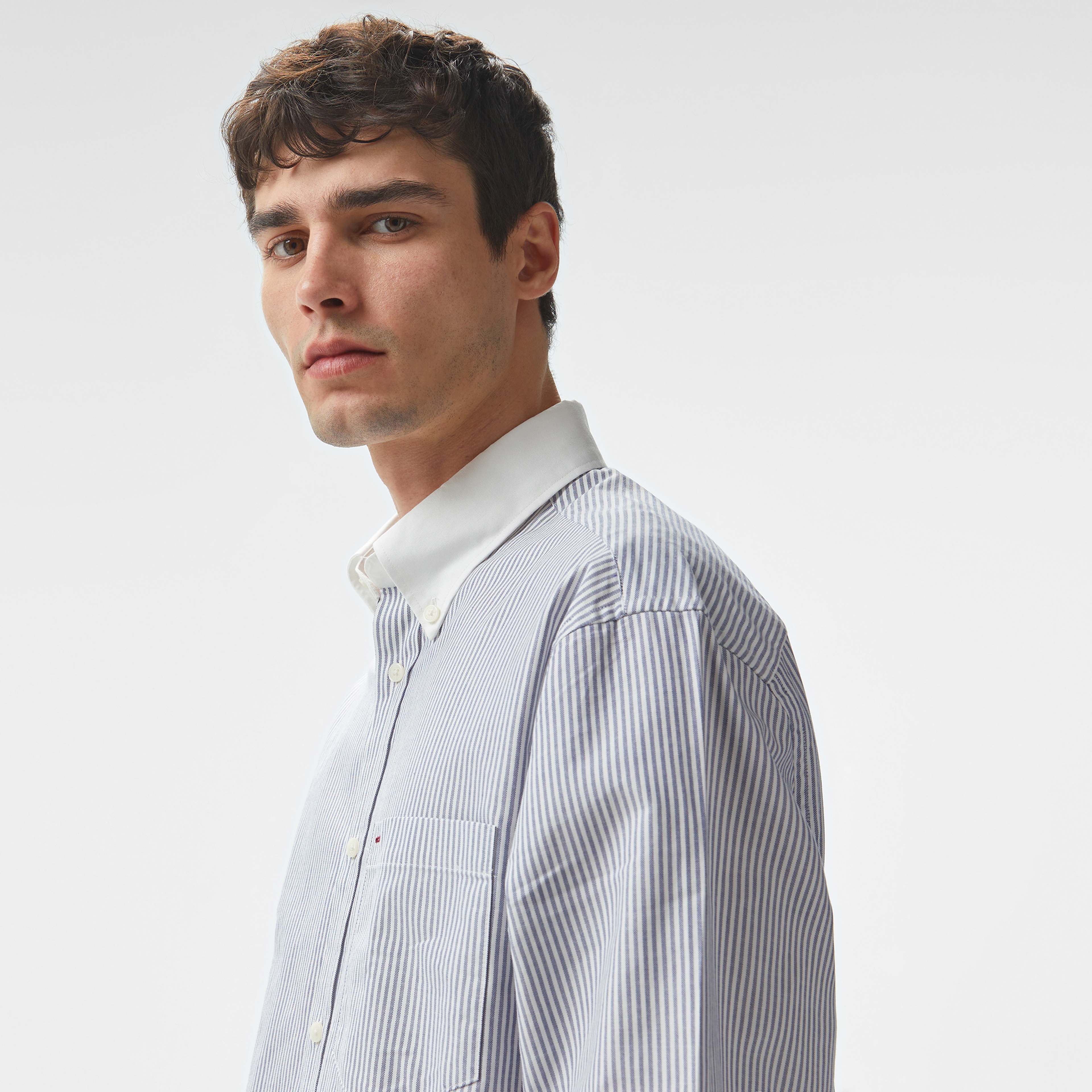 Tommy Hilfiger Erkek Mavi Gömlek