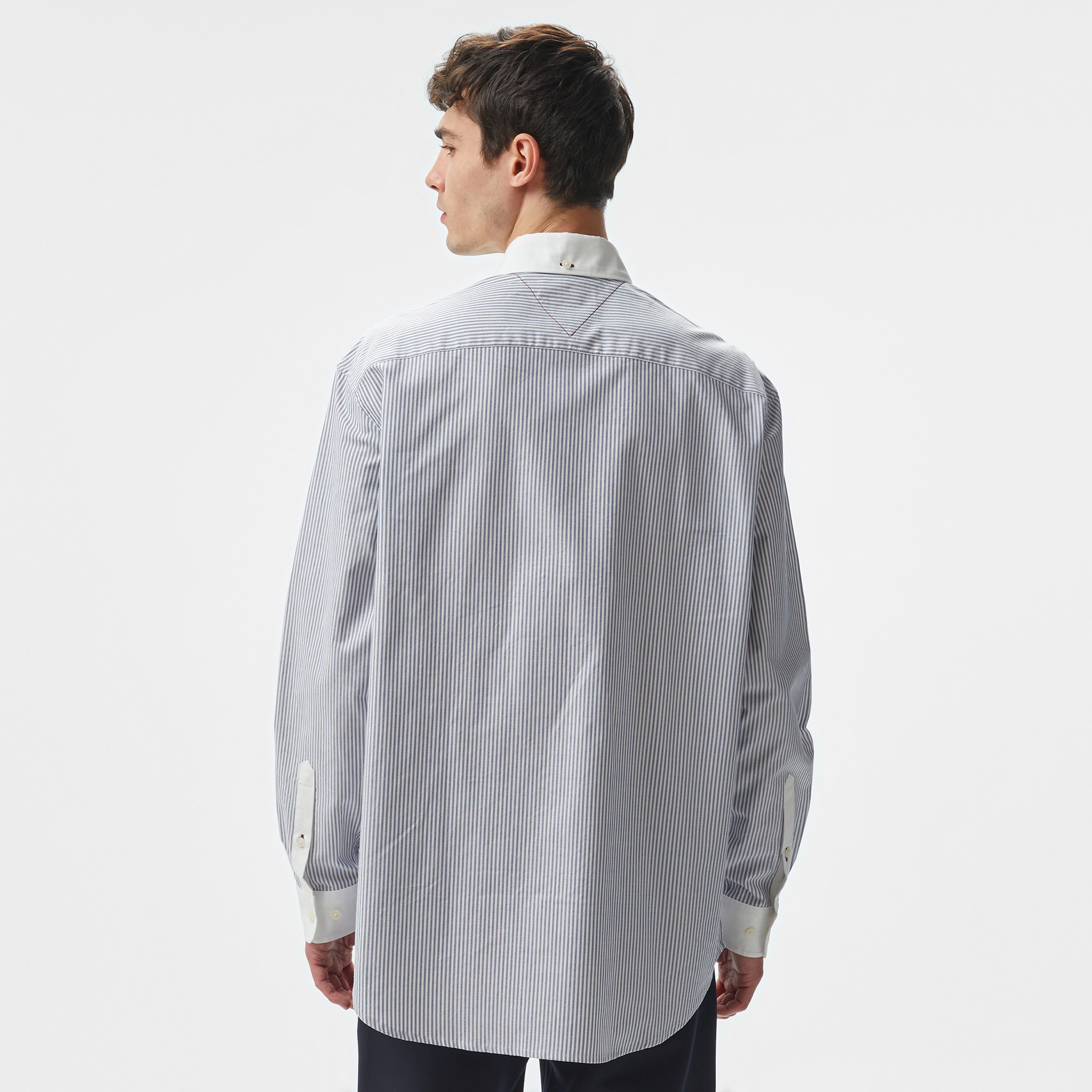 Tommy Hilfiger Erkek Mavi Gömlek