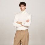 Tommy Hilfiger Erkek Beyaz Triko