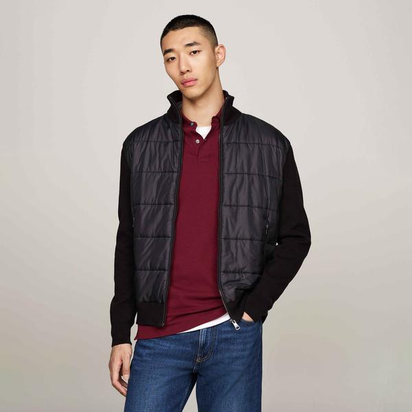 Tommy Hilfiger Erkek Siyah Triko