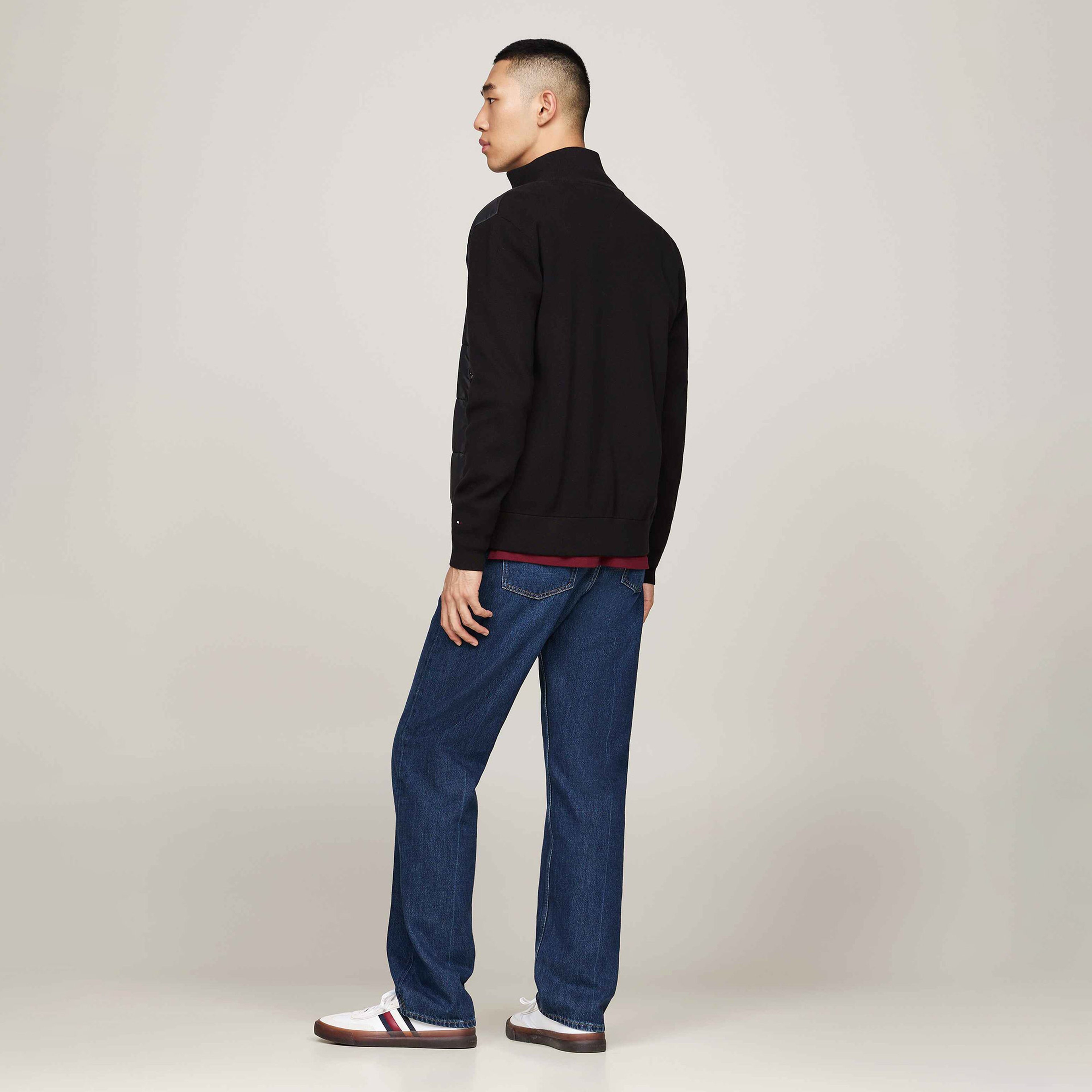 Tommy Hilfiger Erkek Siyah Triko