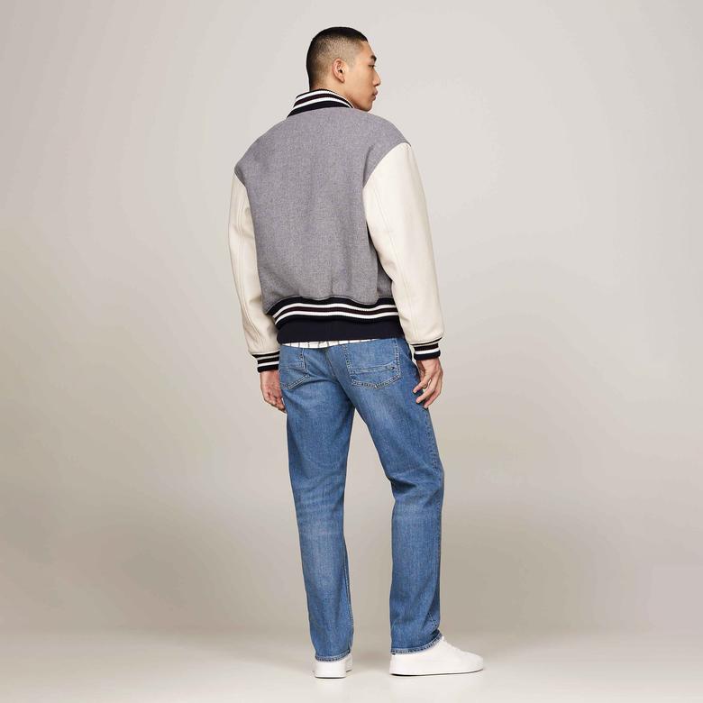 Tommy Hilfiger Erkek Gri Mont