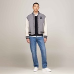 Tommy Hilfiger Erkek Gri Mont