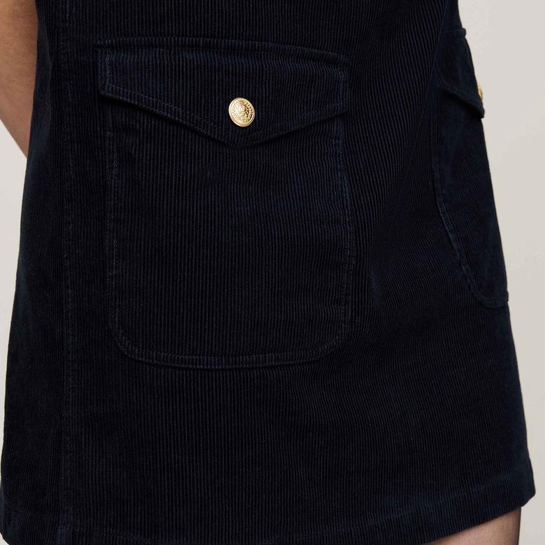 Tommy Hilfiger Kadın Mavi Elbise