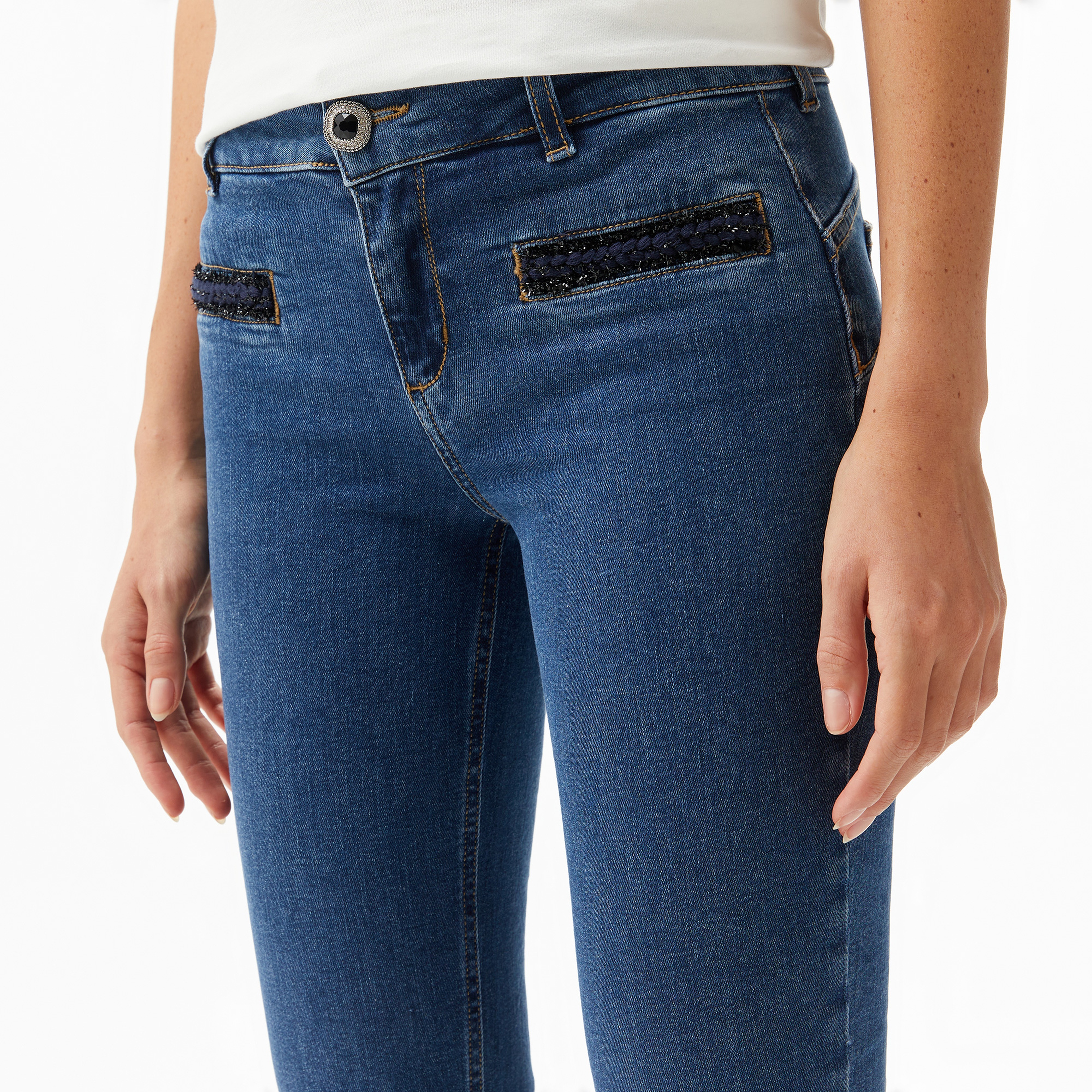 Liu Jo Kadın Mavi Jean