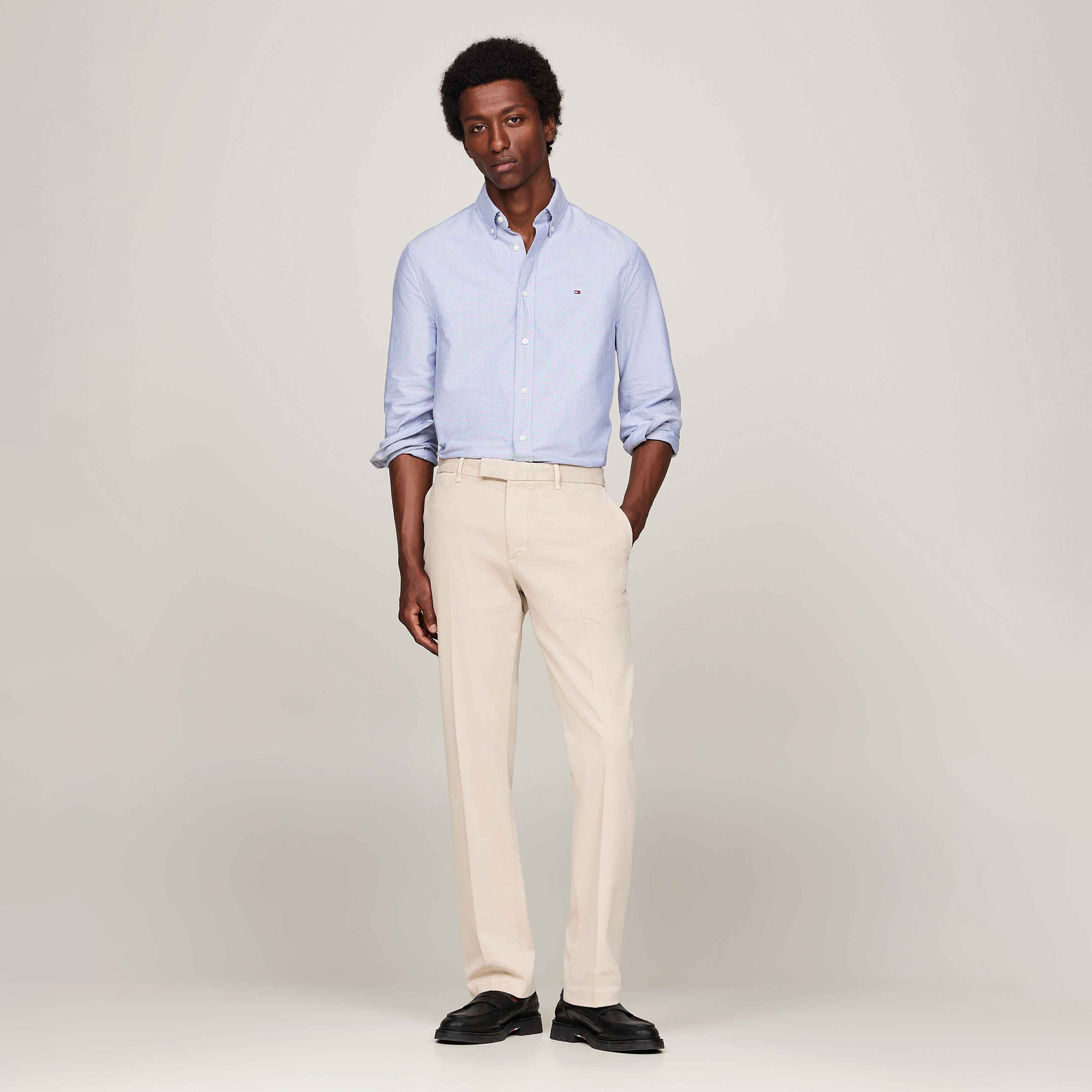 Tommy Hilfiger Erkek Bej Pantolon