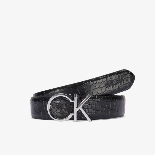 Calvin Klein Unisex Siyah Kemer