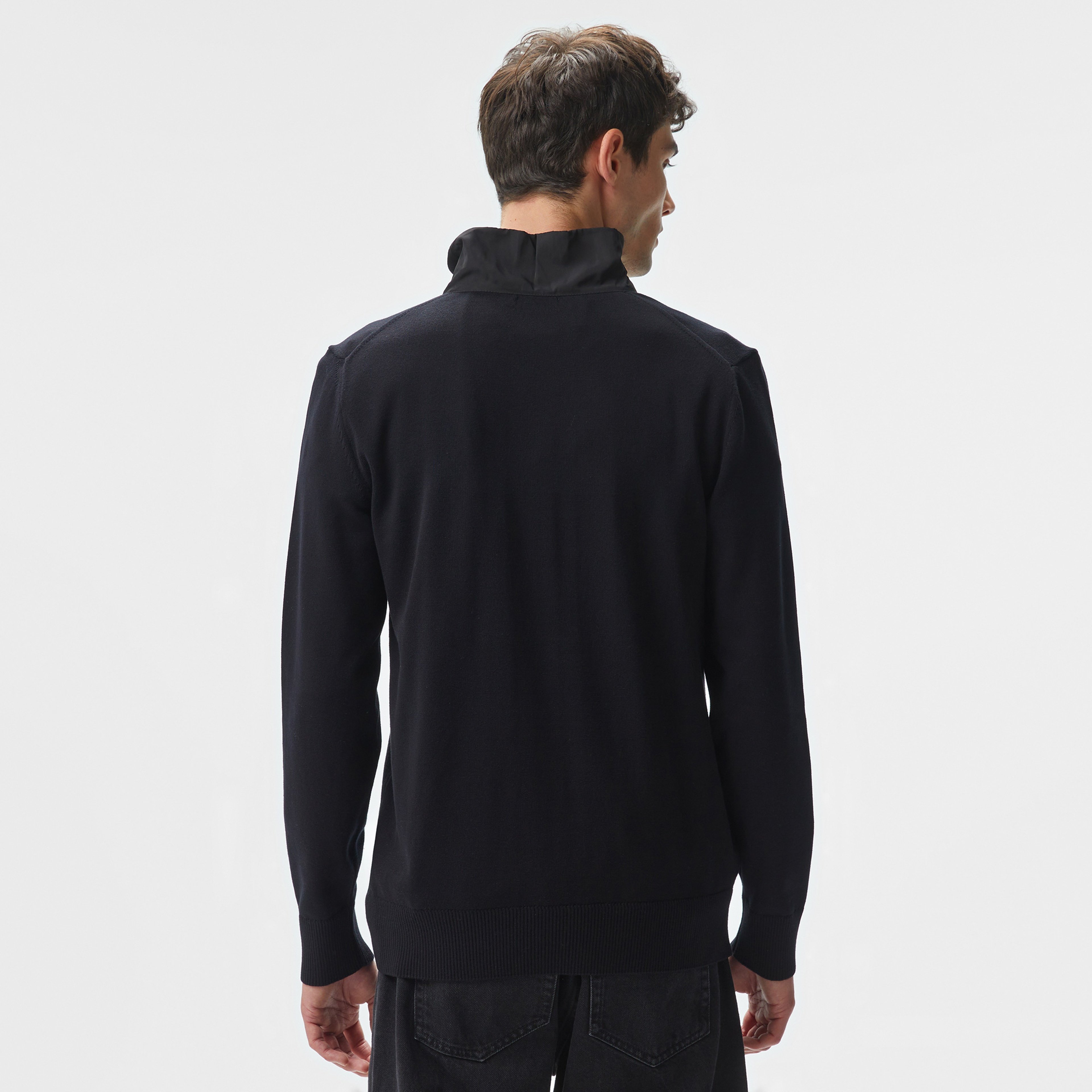 Calvin Klein Erkek Siyah Triko