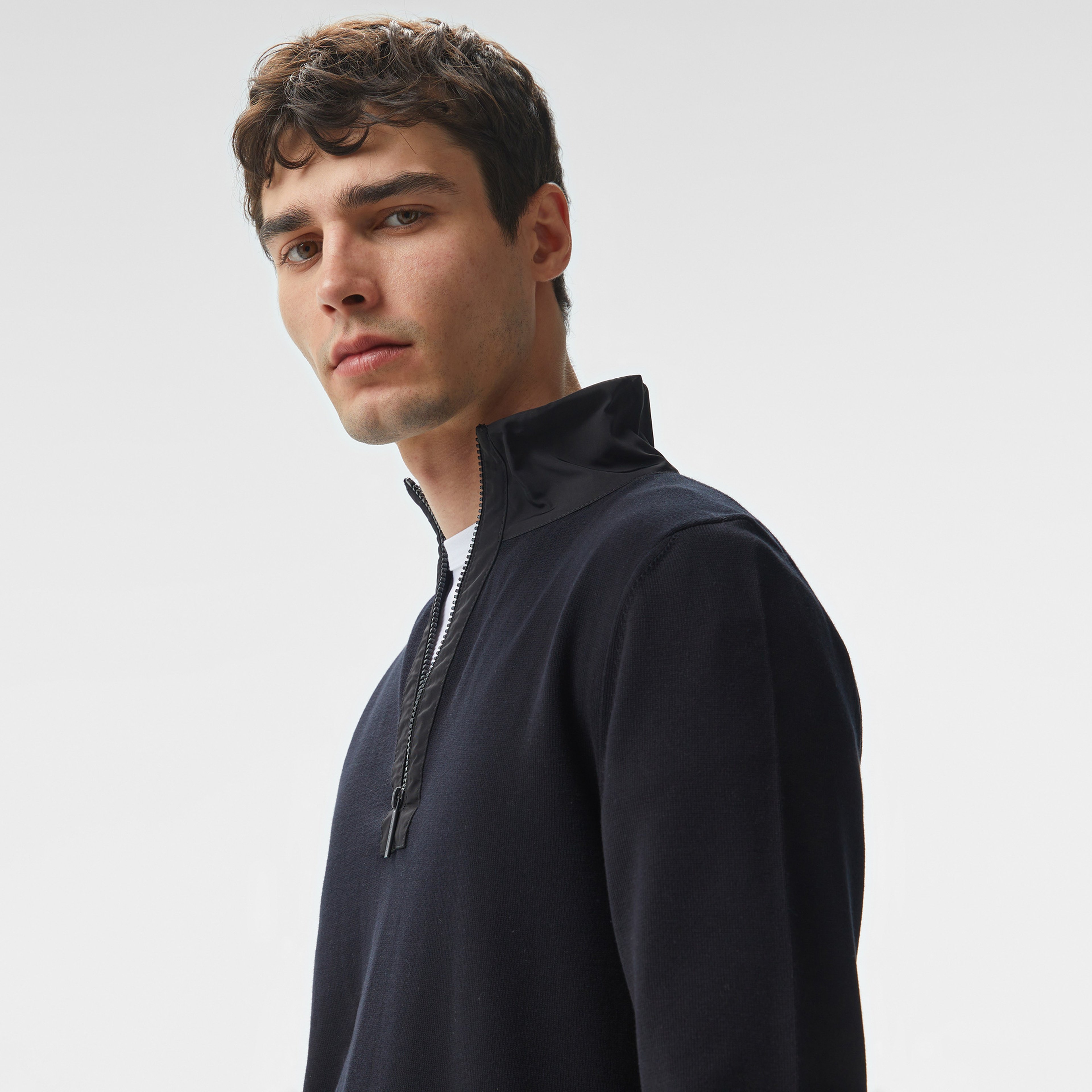 Calvin Klein Erkek Siyah Triko