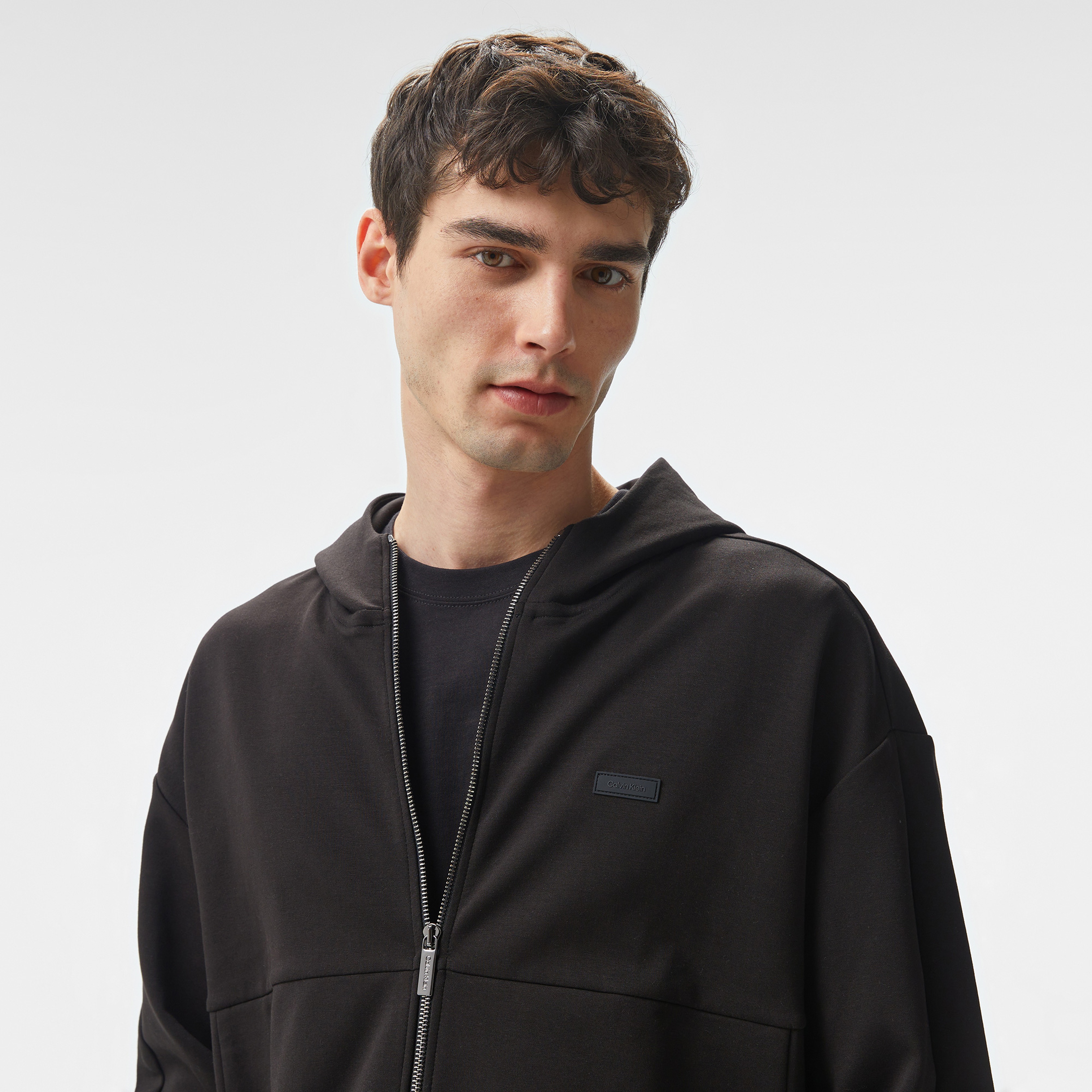 Calvin Klein Erkek Siyah Sweatshirt