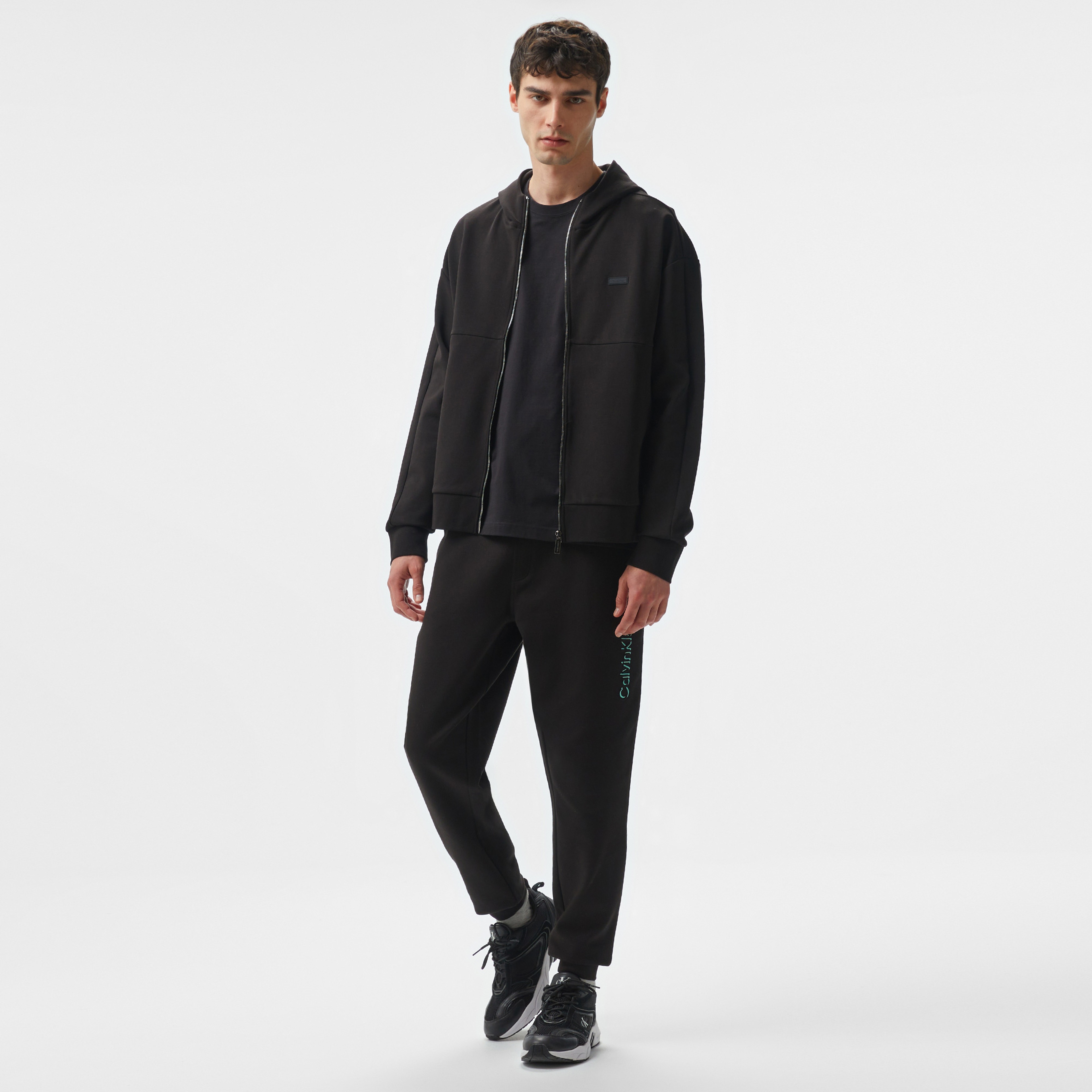 Calvin Klein Erkek Siyah Sweatshirt