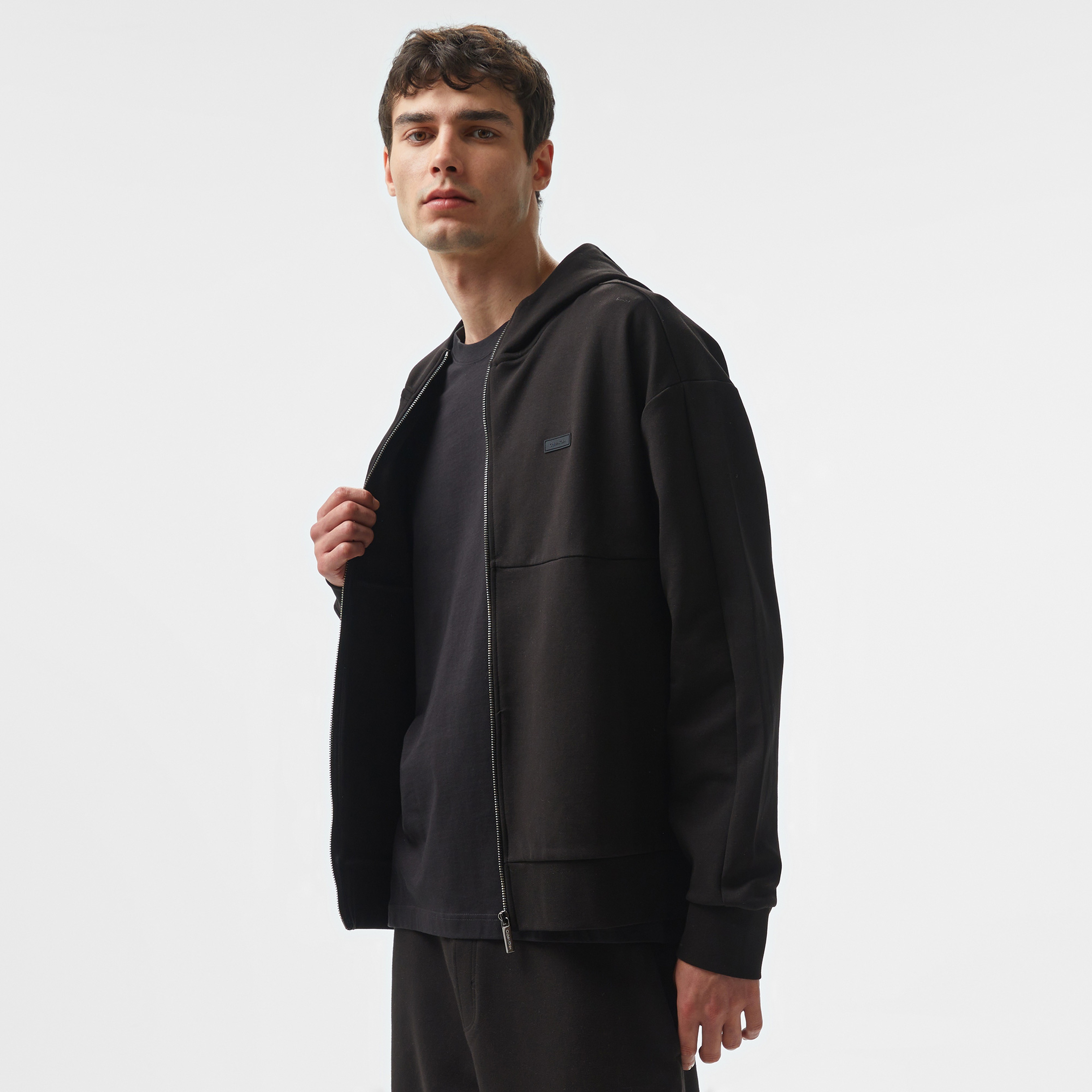 Calvin Klein Erkek Siyah Sweatshirt