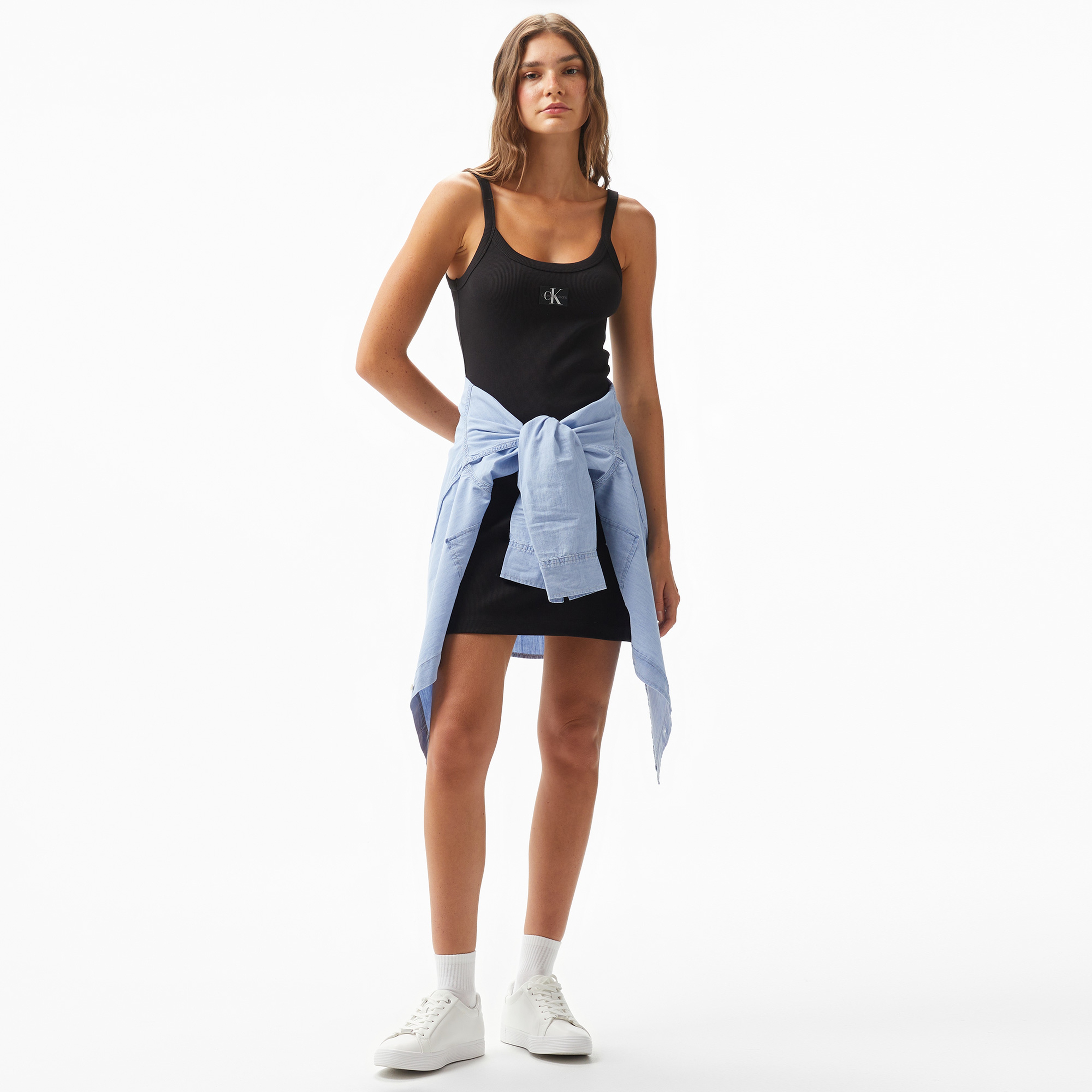 Calvin Klein Jeans Kadın Siyah Elbise