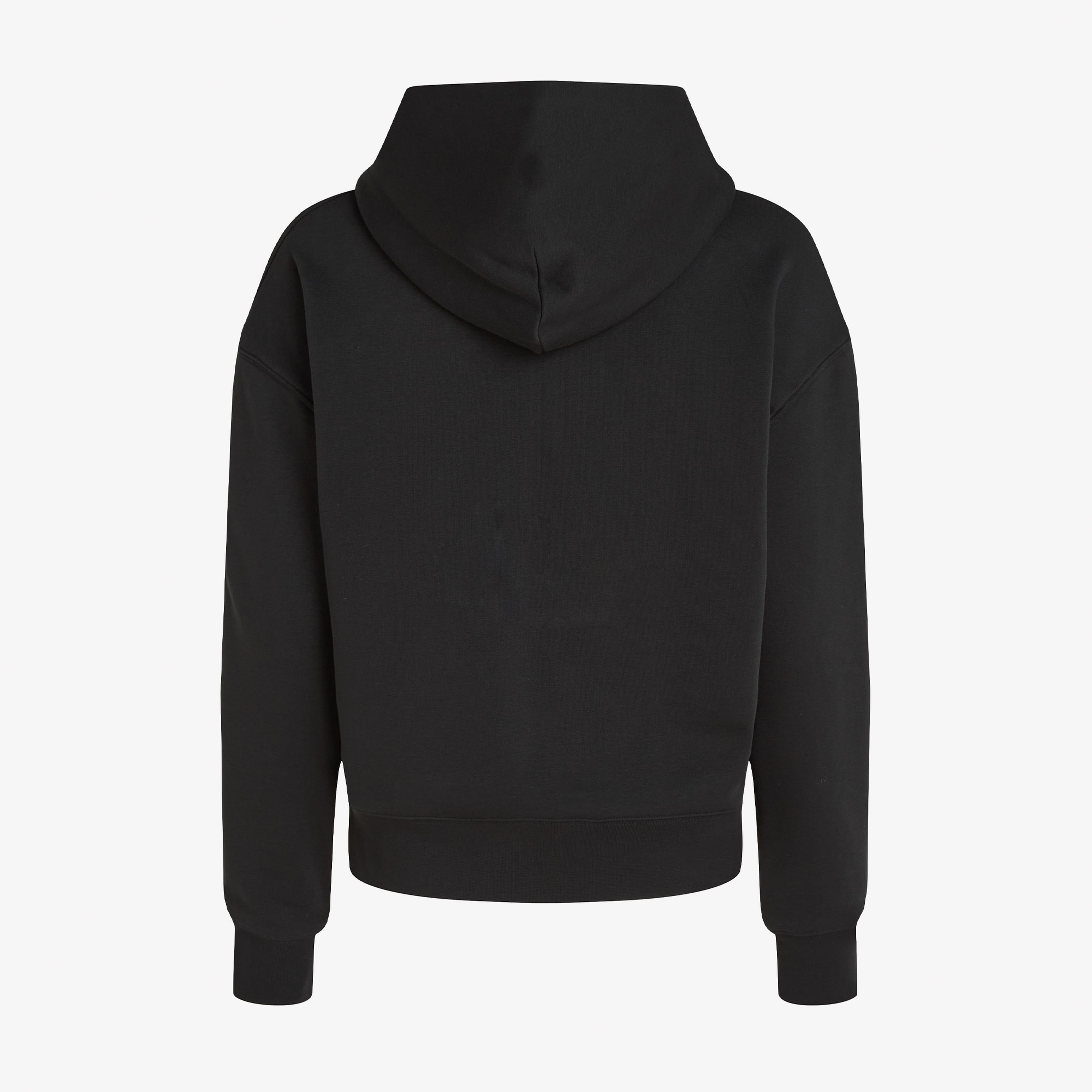 Calvin Klein Nano Logo Relaxed Kadın Siyah Hoodie