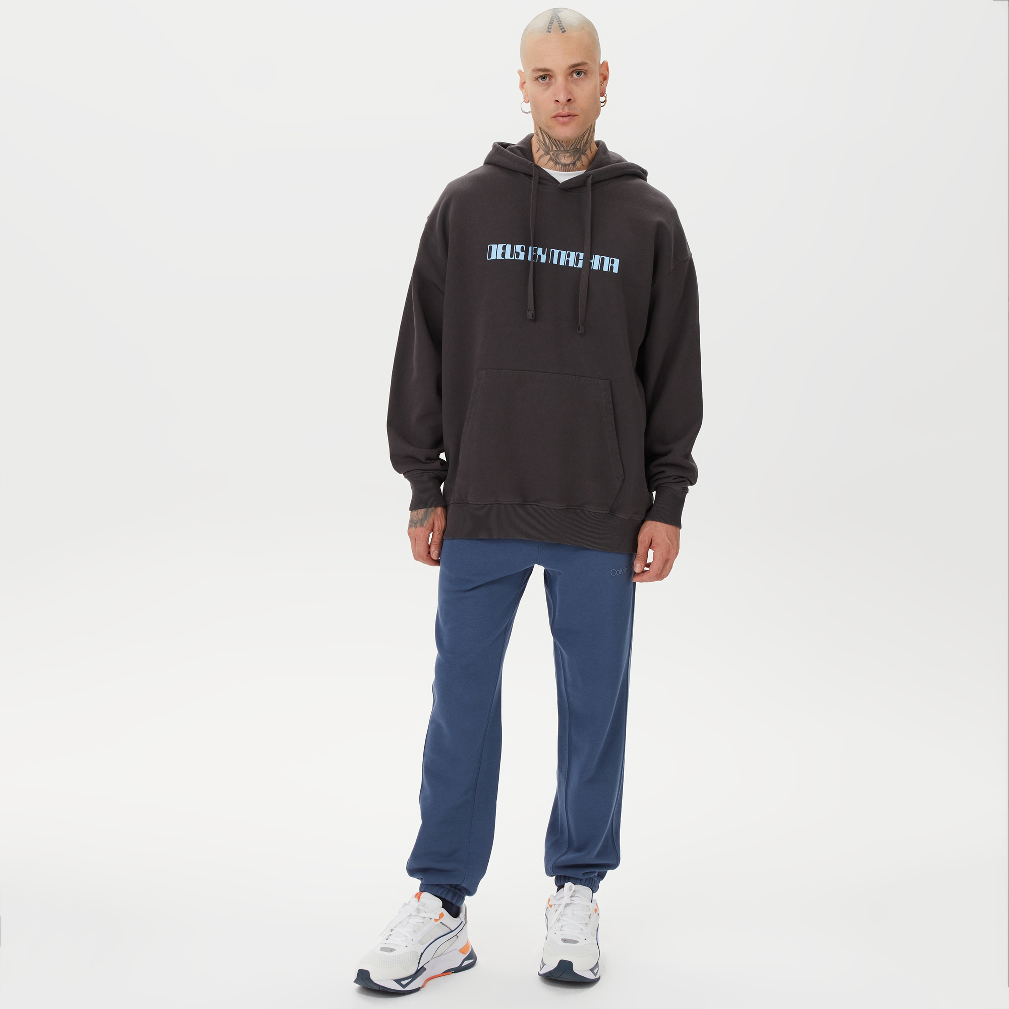 Deus Ex Machina Erkek Gri Sweatshirt