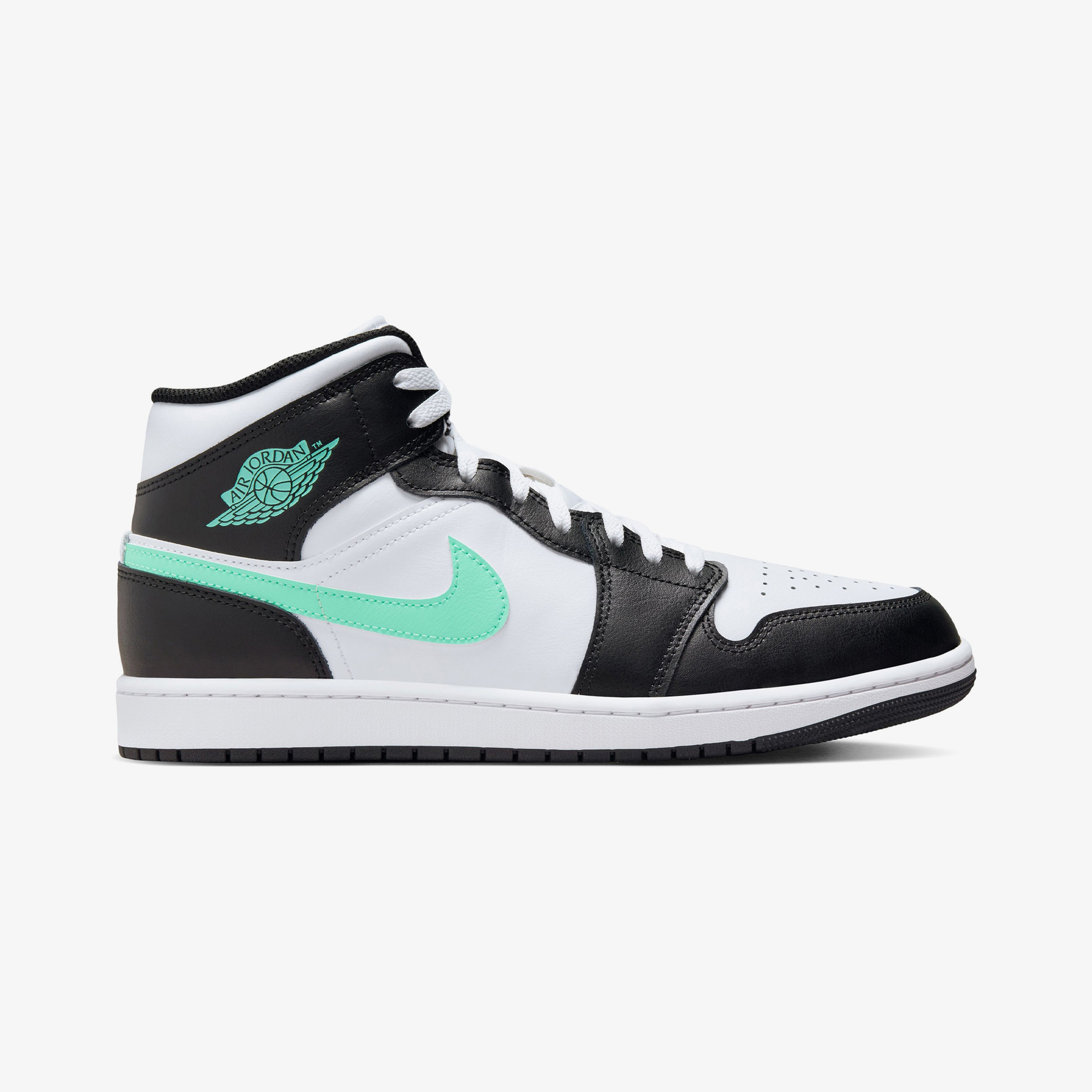 Jordan Air Jordan 1 Mid Erkek Beyaz Sneaker