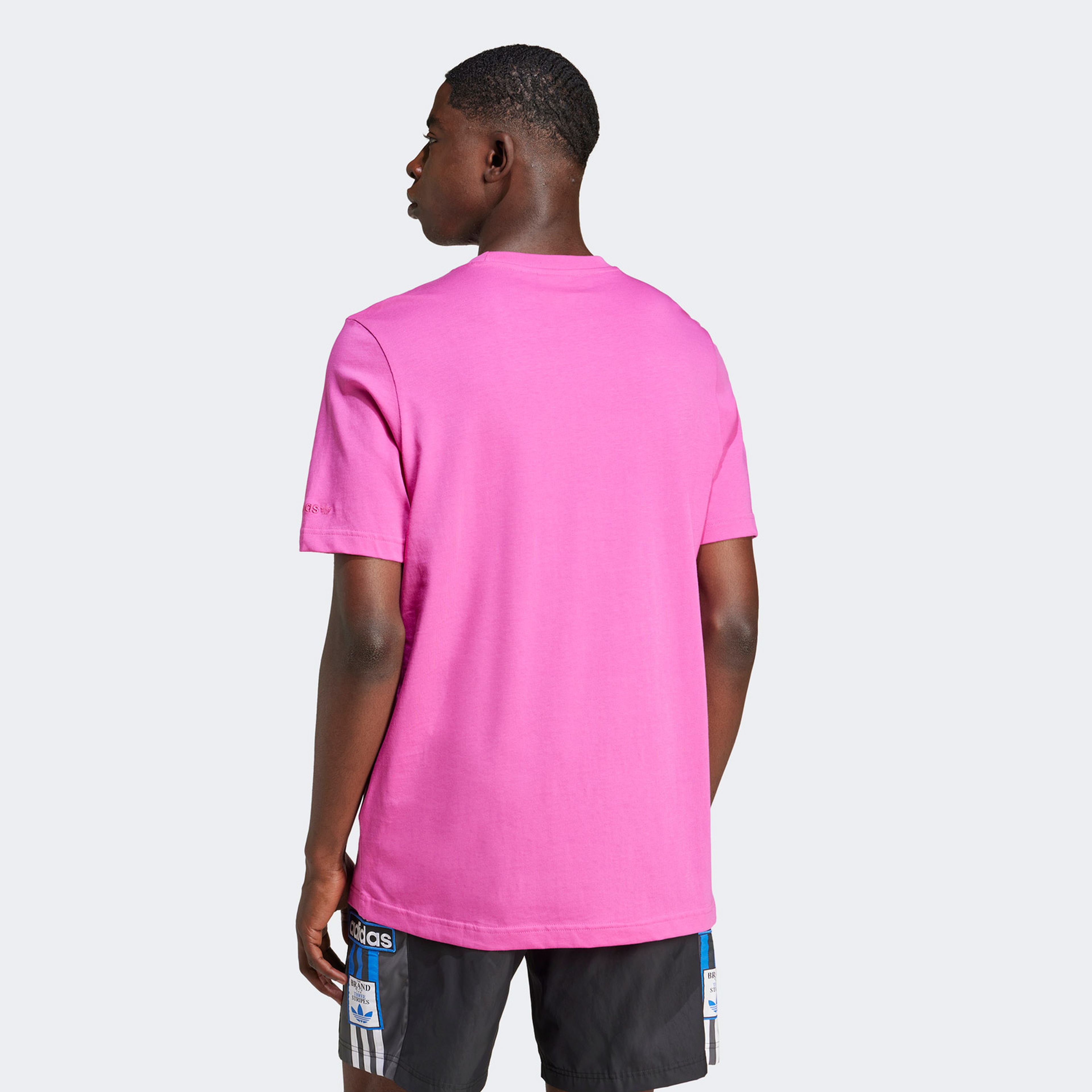adidas Originals 80S Graphics Logo Erkek Pembe T-Shirt