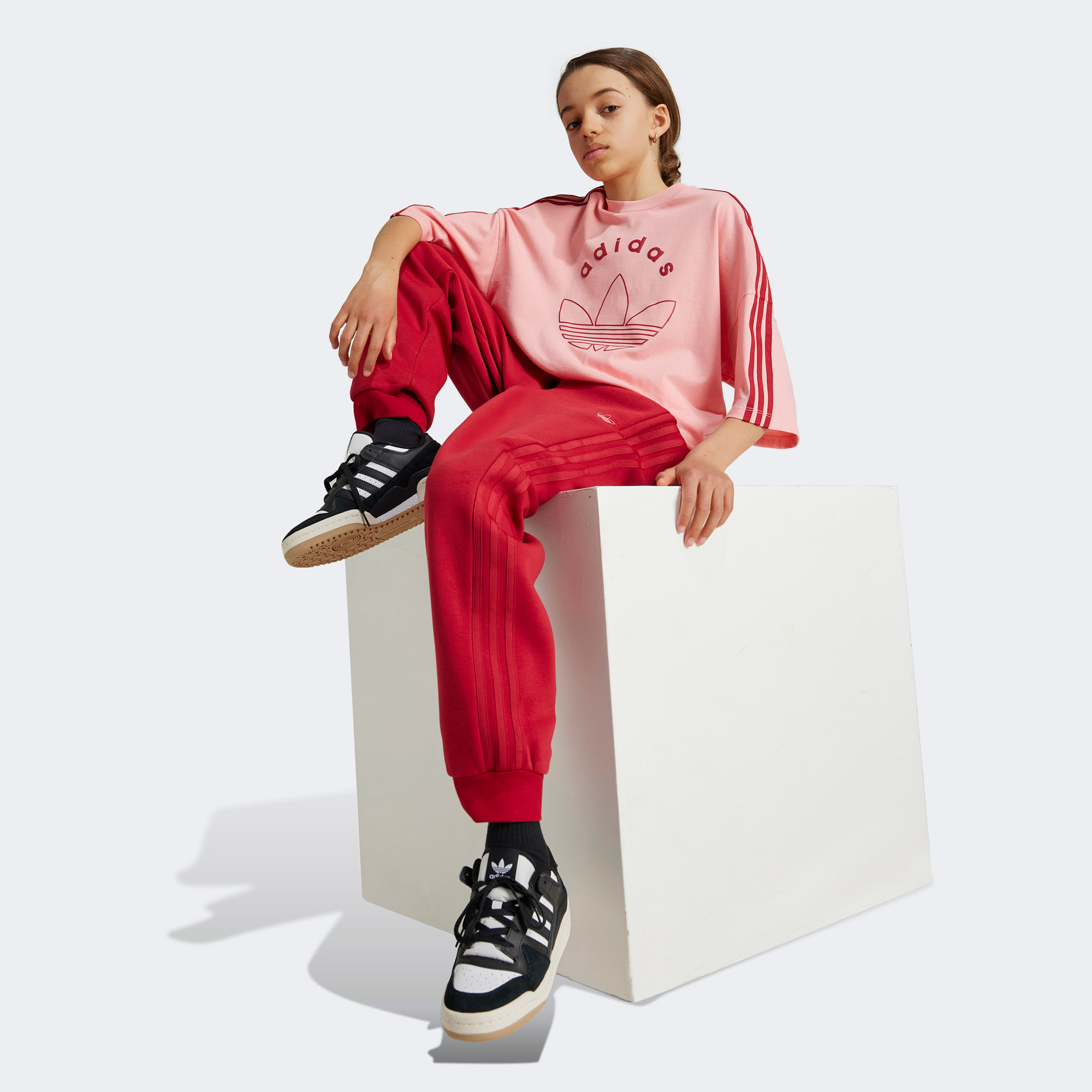 adidas Graphics Çocuk Pembe T-Shirt