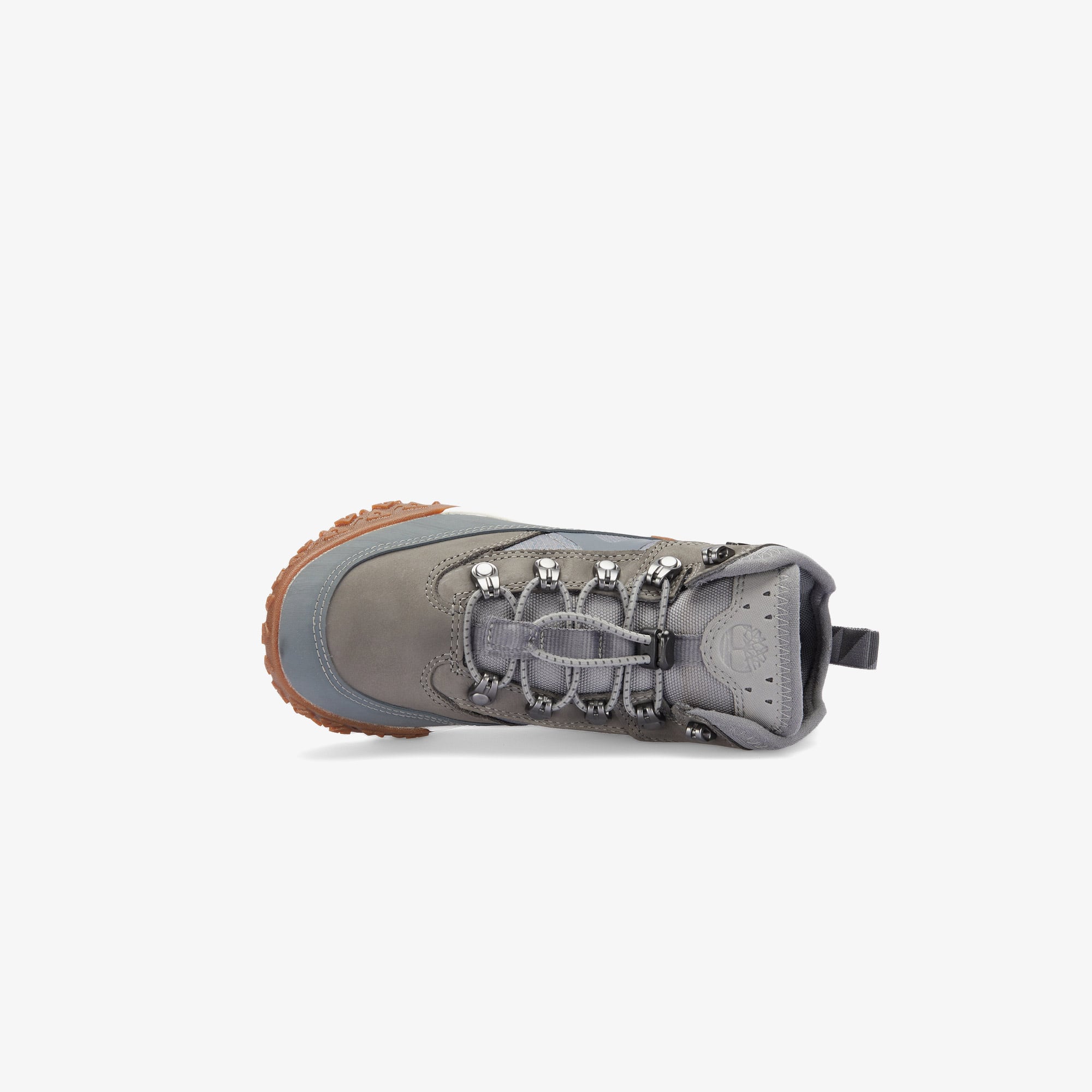 Timberland Greenstride Motion 6 Mid Bungee Waterproof Çocuk Gri Outdoor Ayakkabı