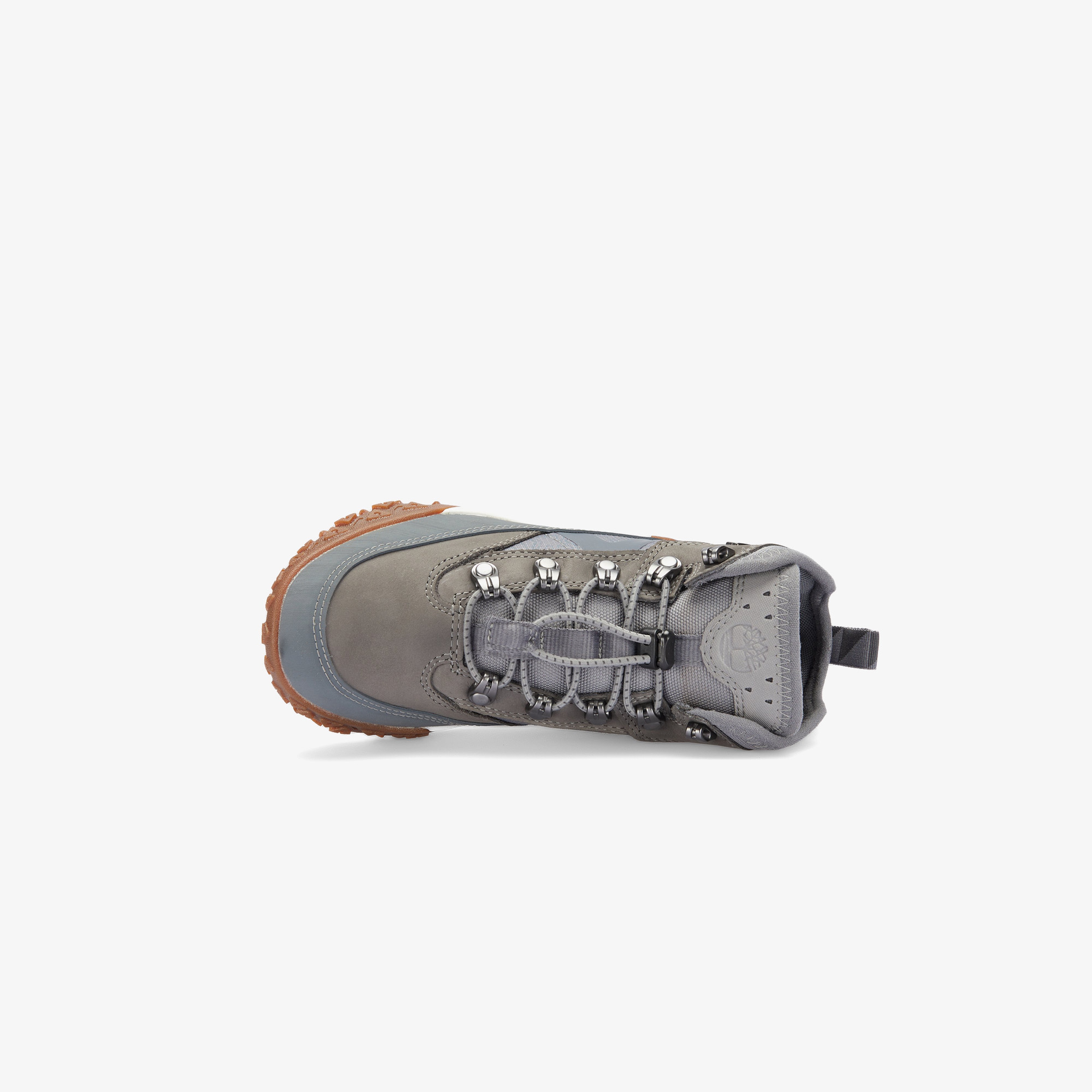 Timberland Greenstride Motion 6 Mid Bungee Waterproof Çocuk Gri Outdoor Ayakkabı