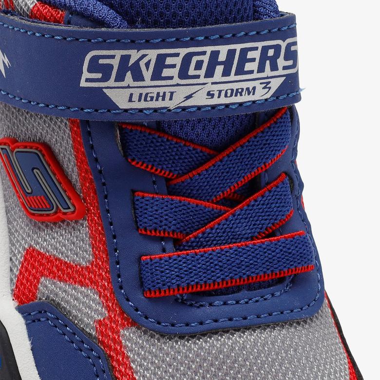 Skechers Play Scene Bebek Lacivert/Kırmızı Spor Ayakkabı