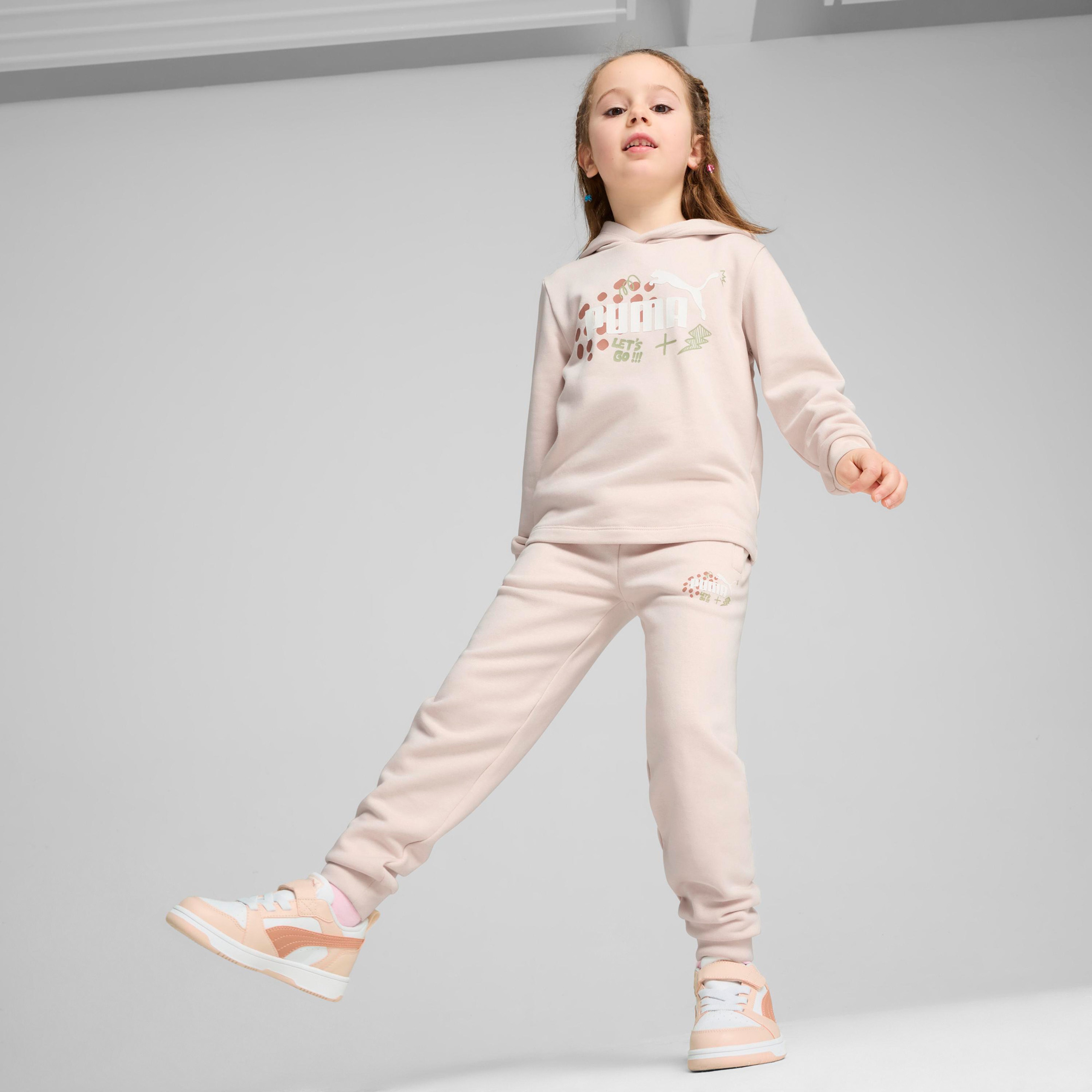 Puma Ess+ FC Çocuk Pembe Eşofman Altı