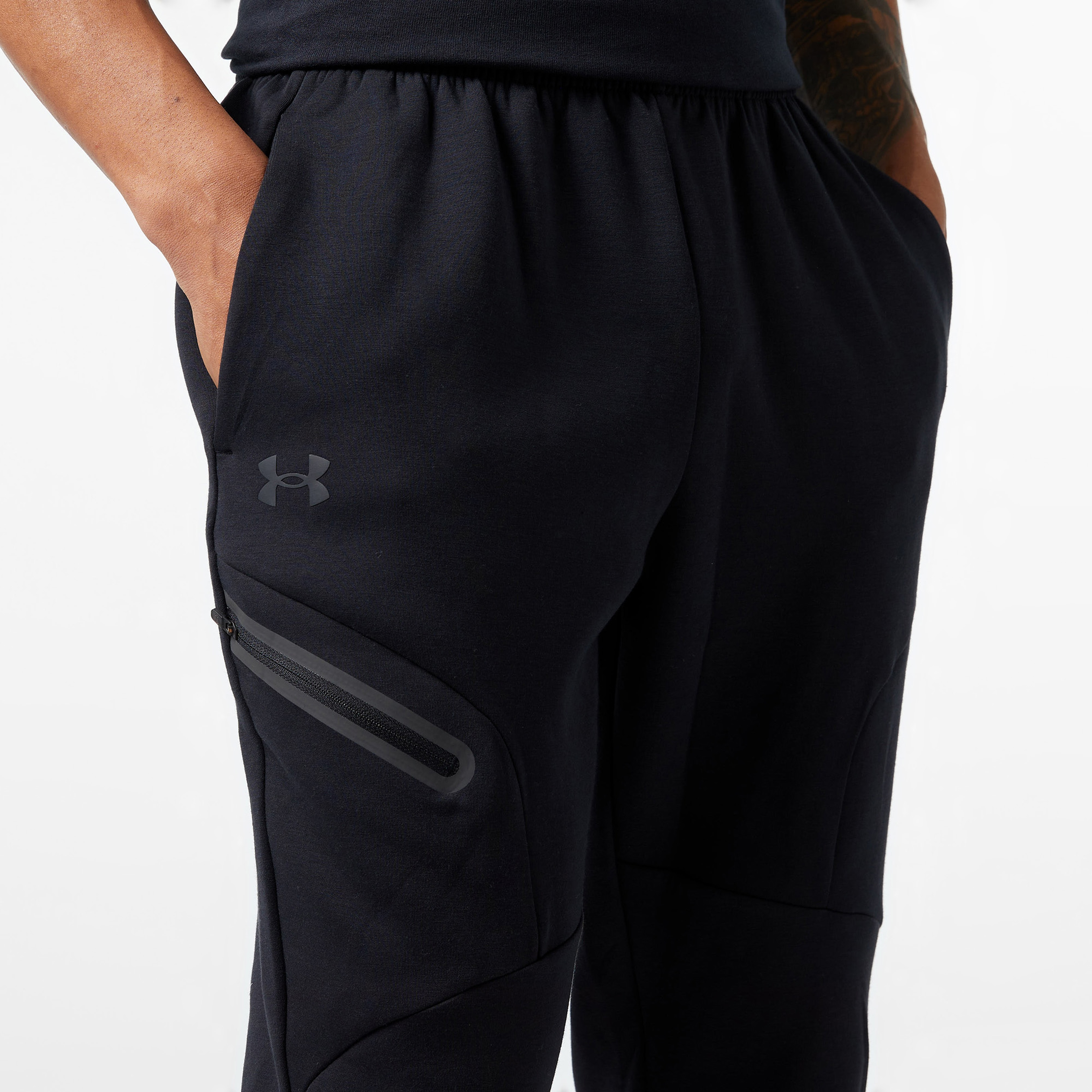 Under Armour Unstoppable Flc Jgr Eu Erkek Siyah Eşofman Altı