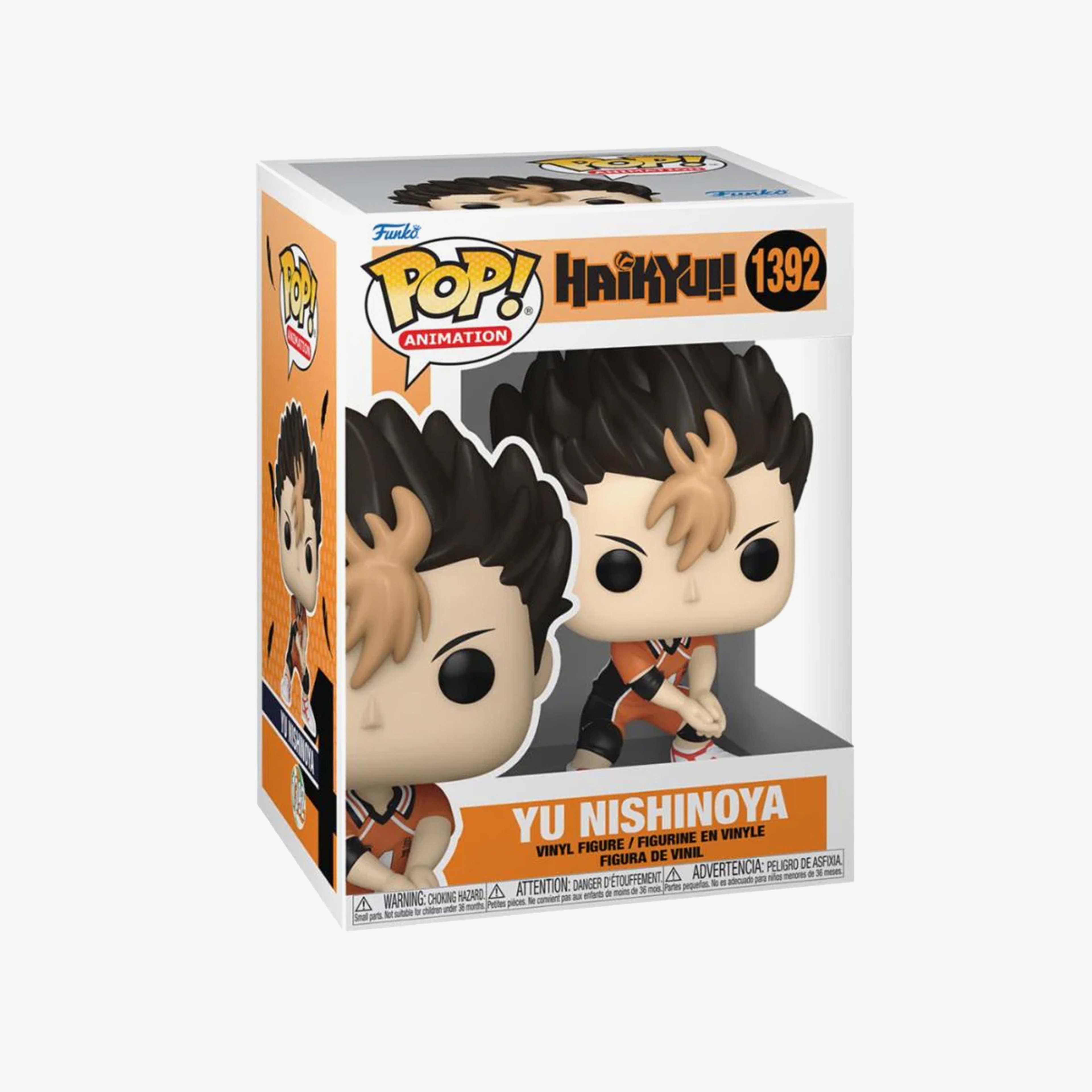 Funko Pop Animation: Haikyu! Yu Nishinoya #1392 Unisex Renkli Figür