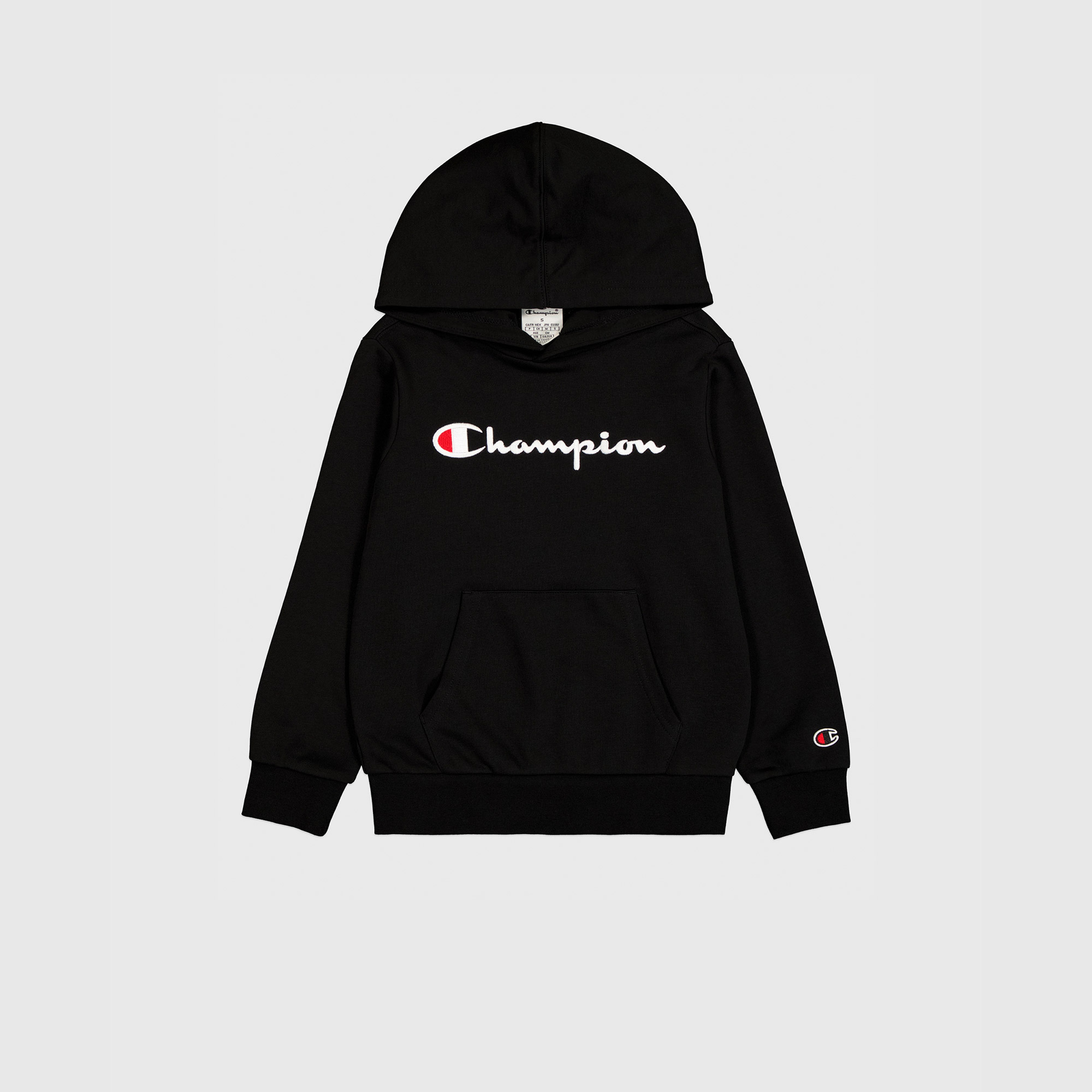 Champion Hooded Çocuk Siyah Hoodie