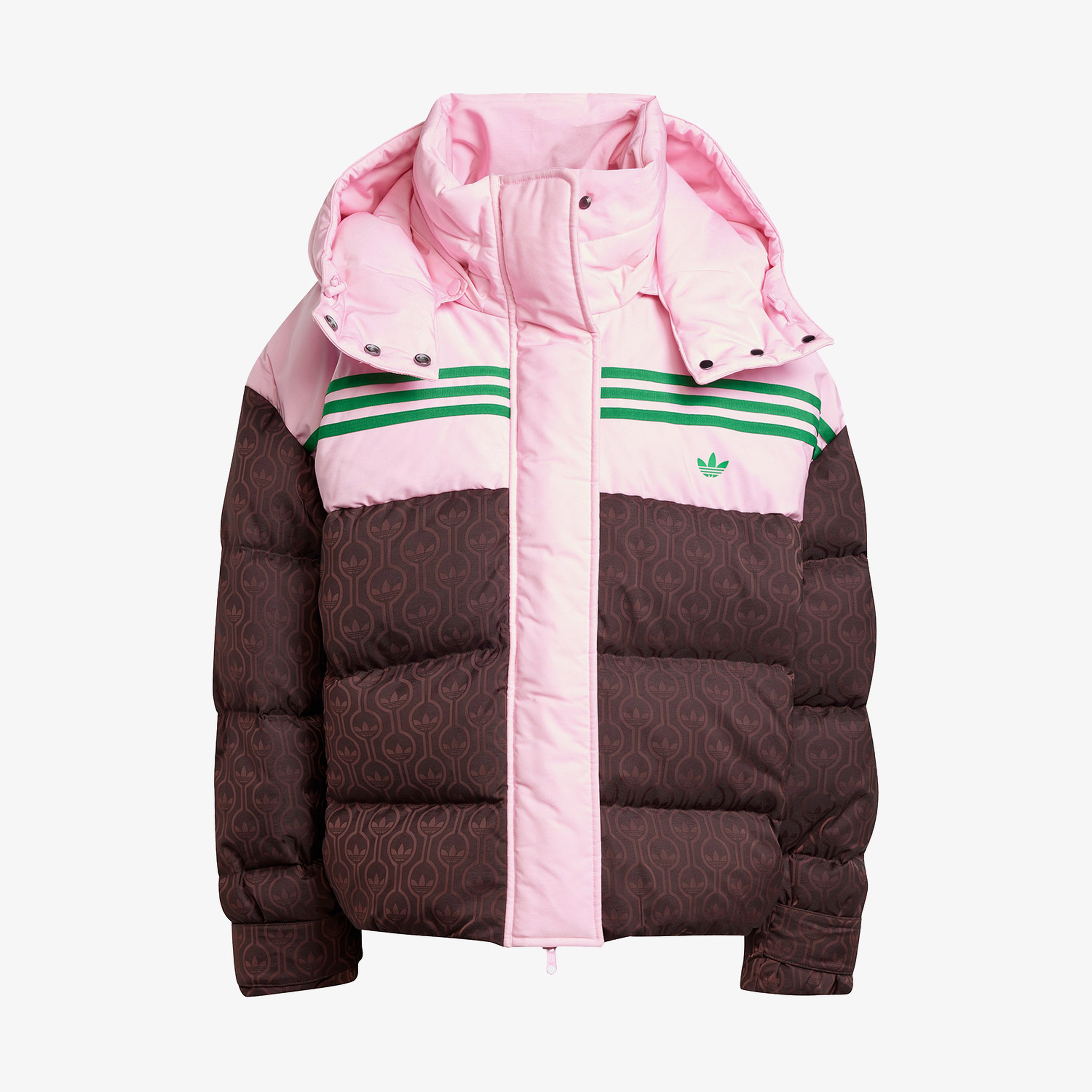 adidas Premium Kadın Pembe/Kahverengi Mont