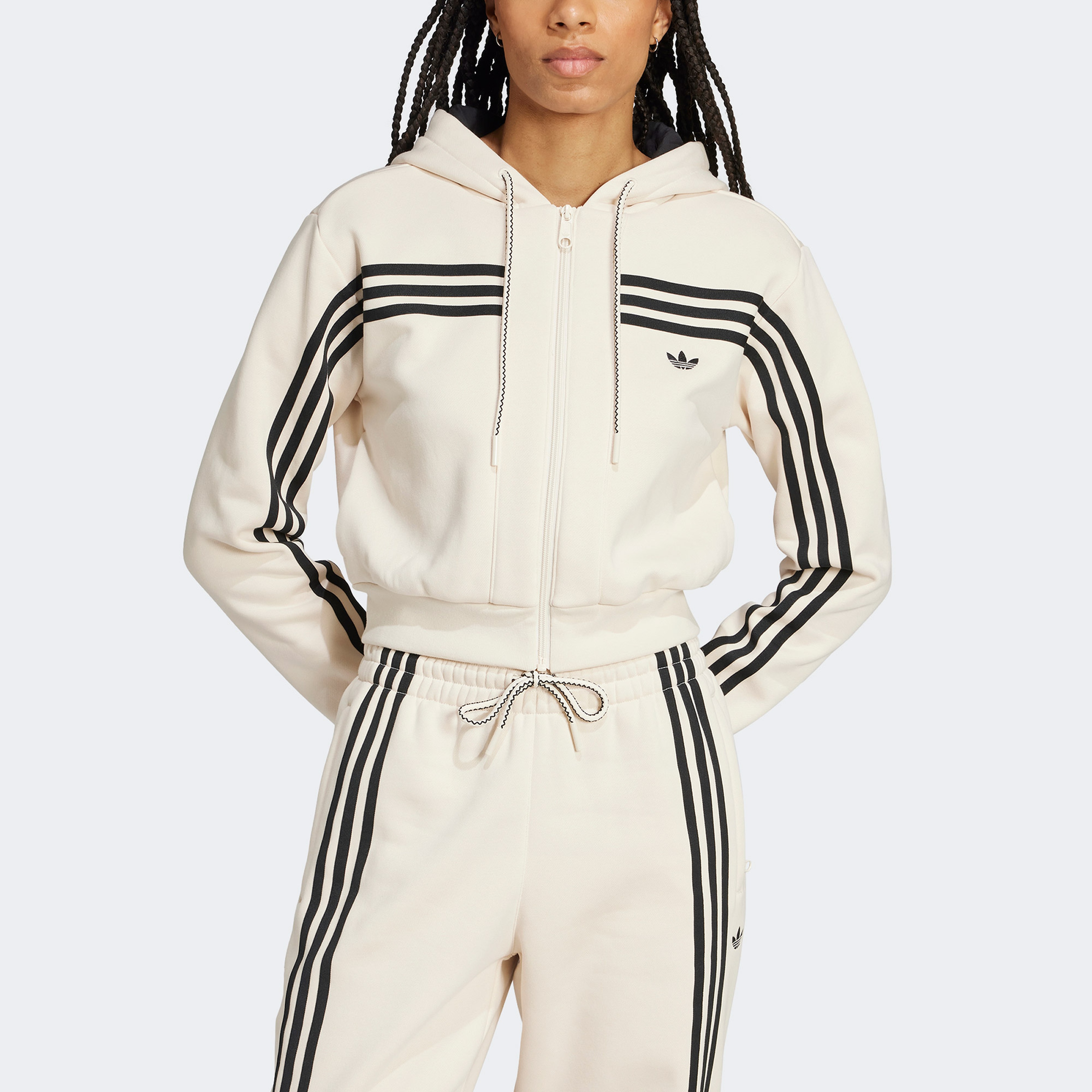 adidas 70s Short Kadın Krem Ceket