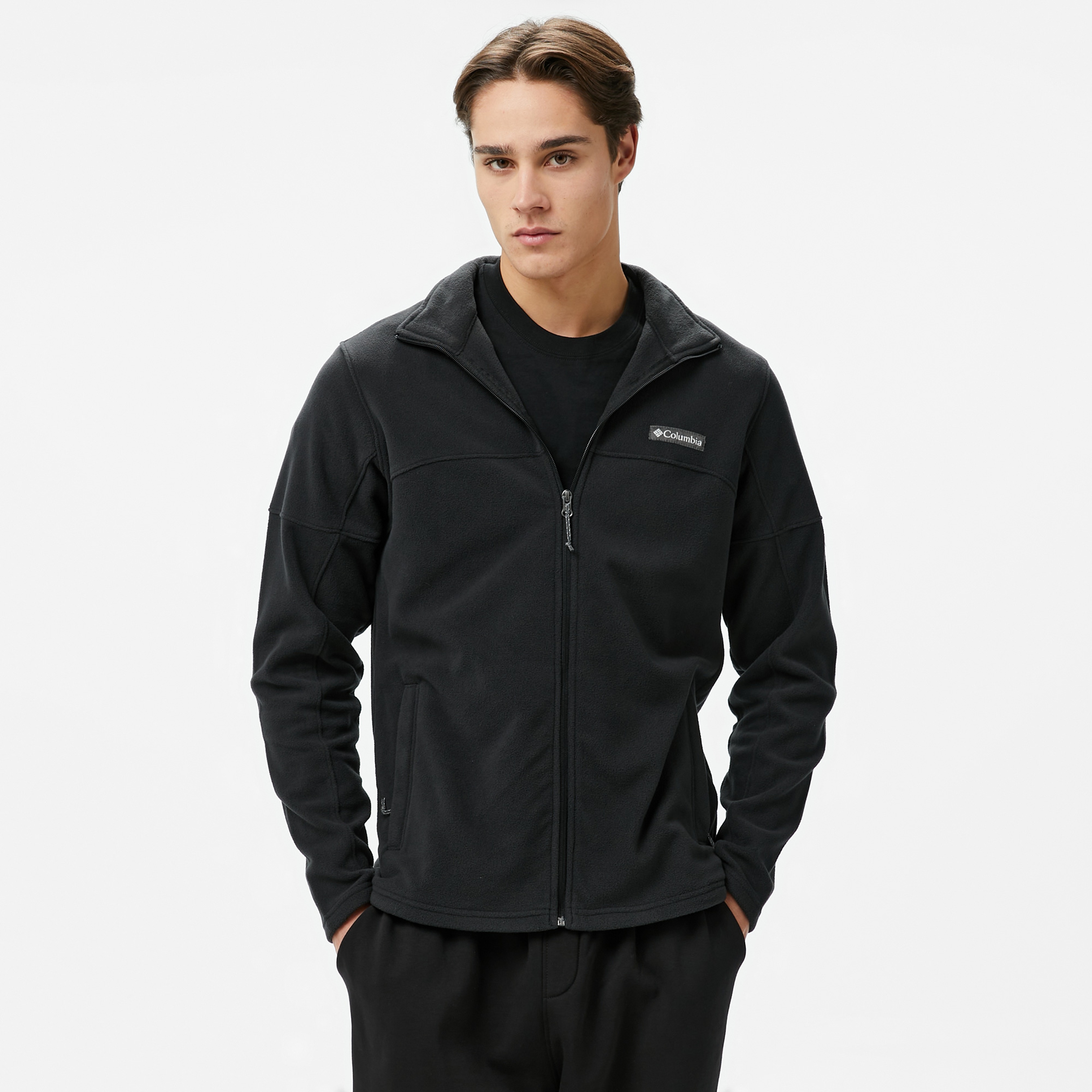 Columbia Basin Trail Full Zip Erkek Siyah Mont
