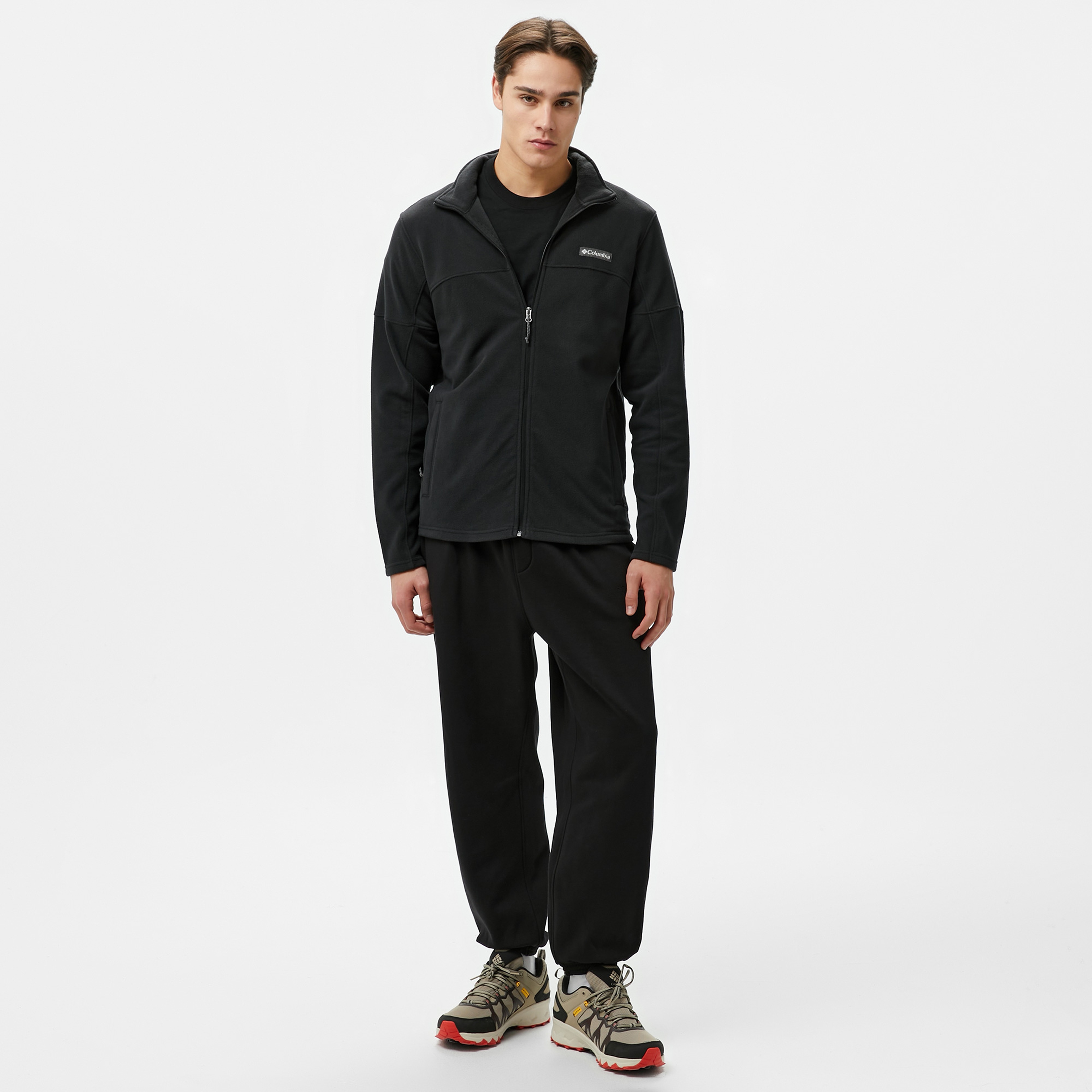 Columbia Basin Trail Full Zip Erkek Siyah Mont