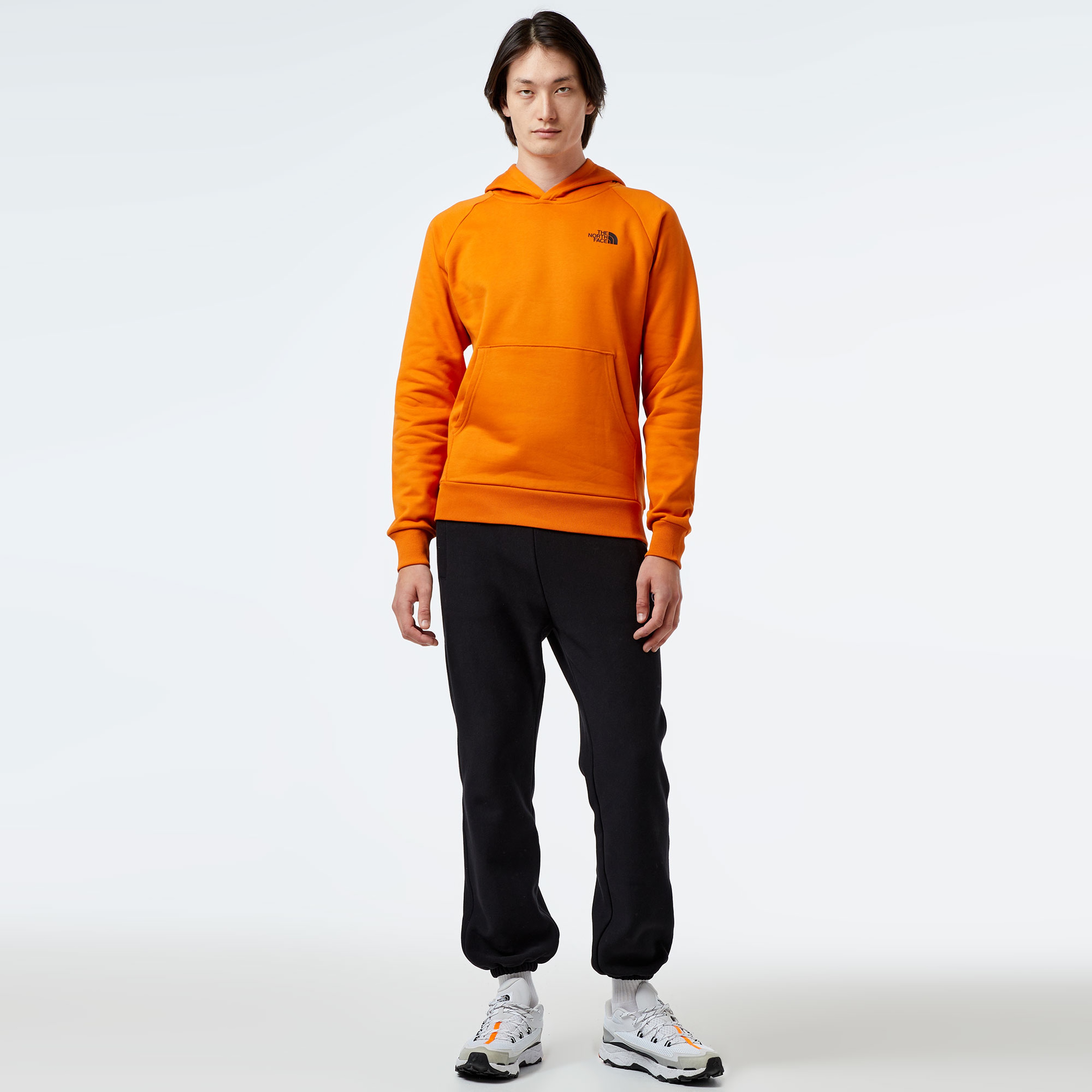 The North Face Raglan Redbox Erkek Turuncu Sweatshirt