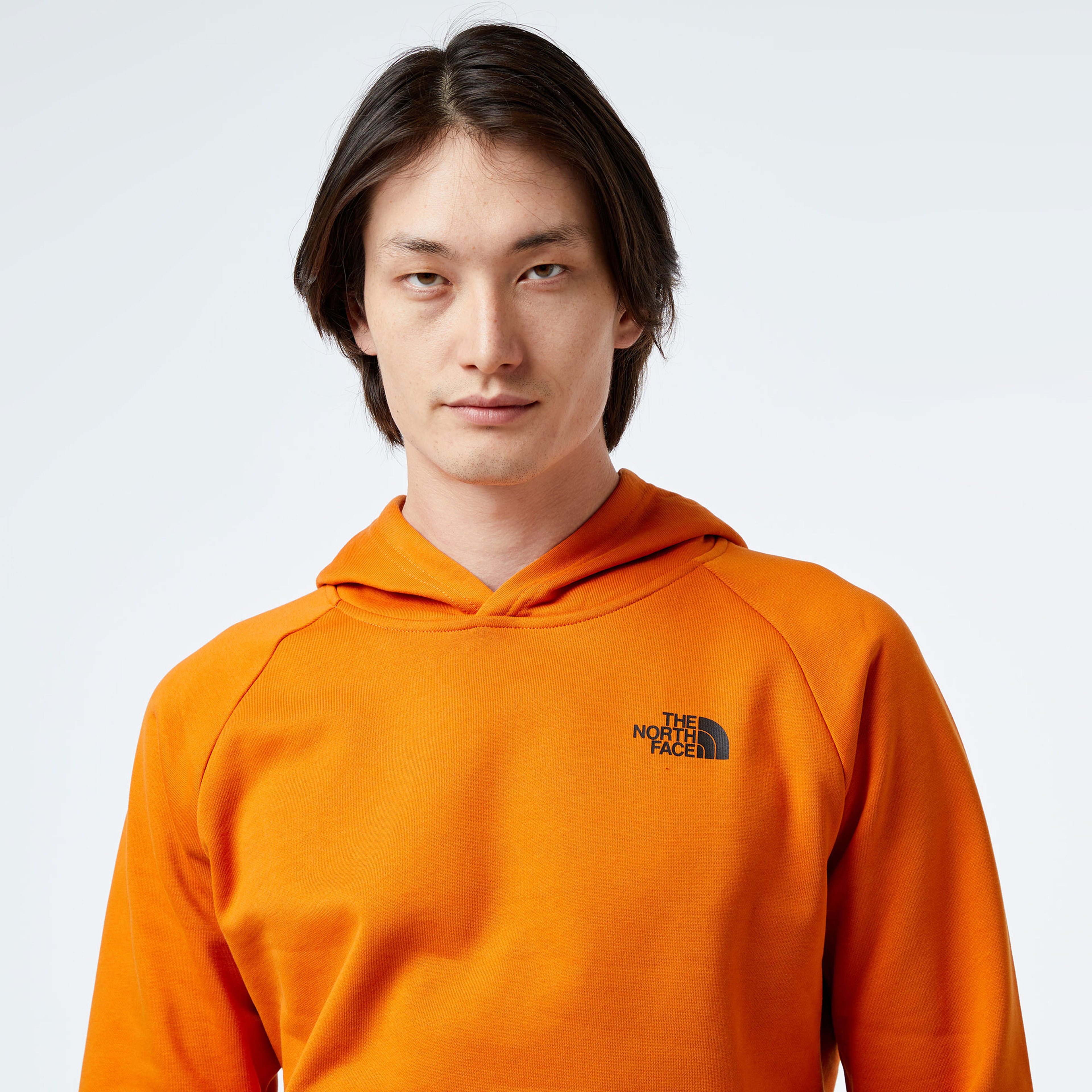 The North Face Raglan Redbox Erkek Turuncu Sweatshirt