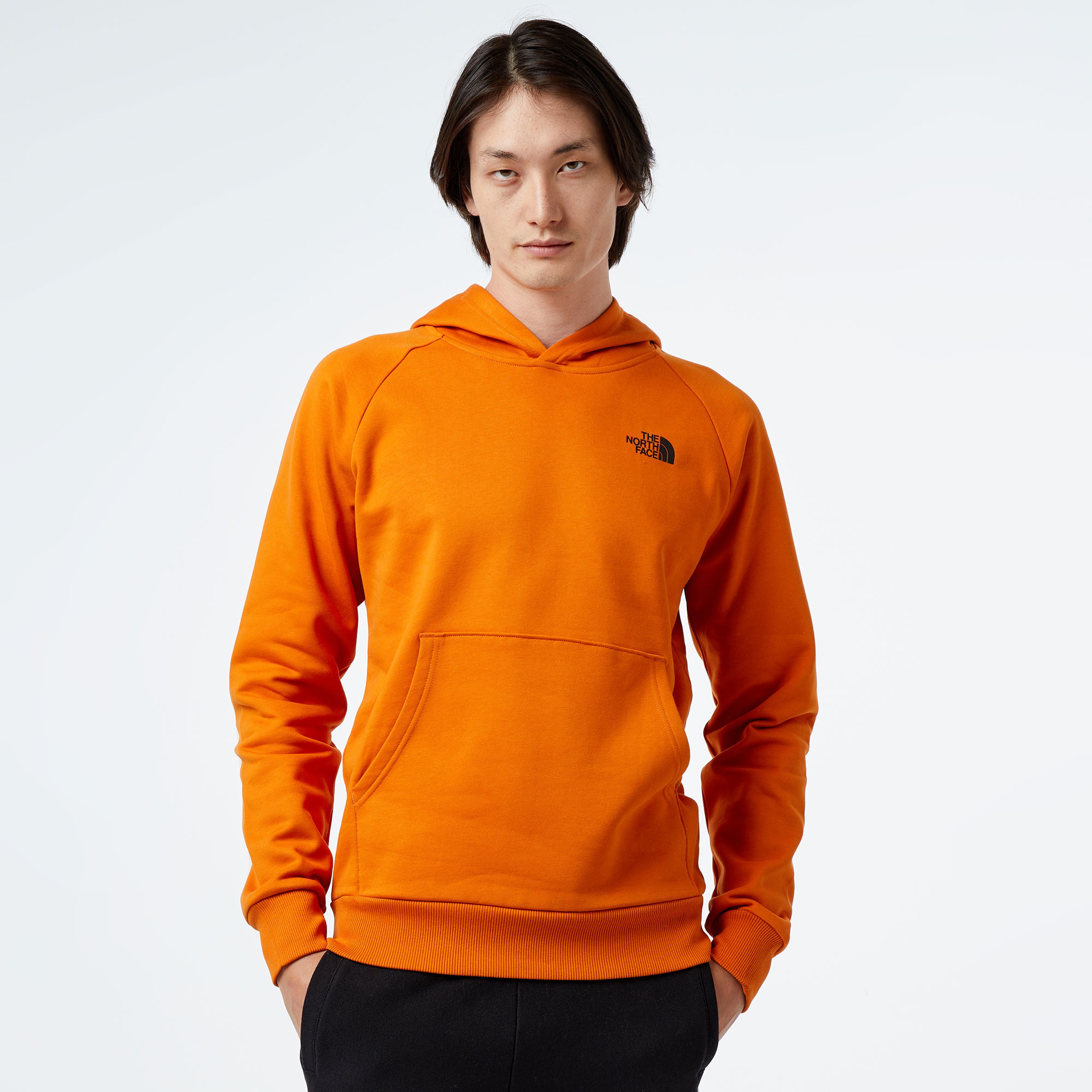 The North Face Raglan Redbox Erkek Turuncu Sweatshirt
