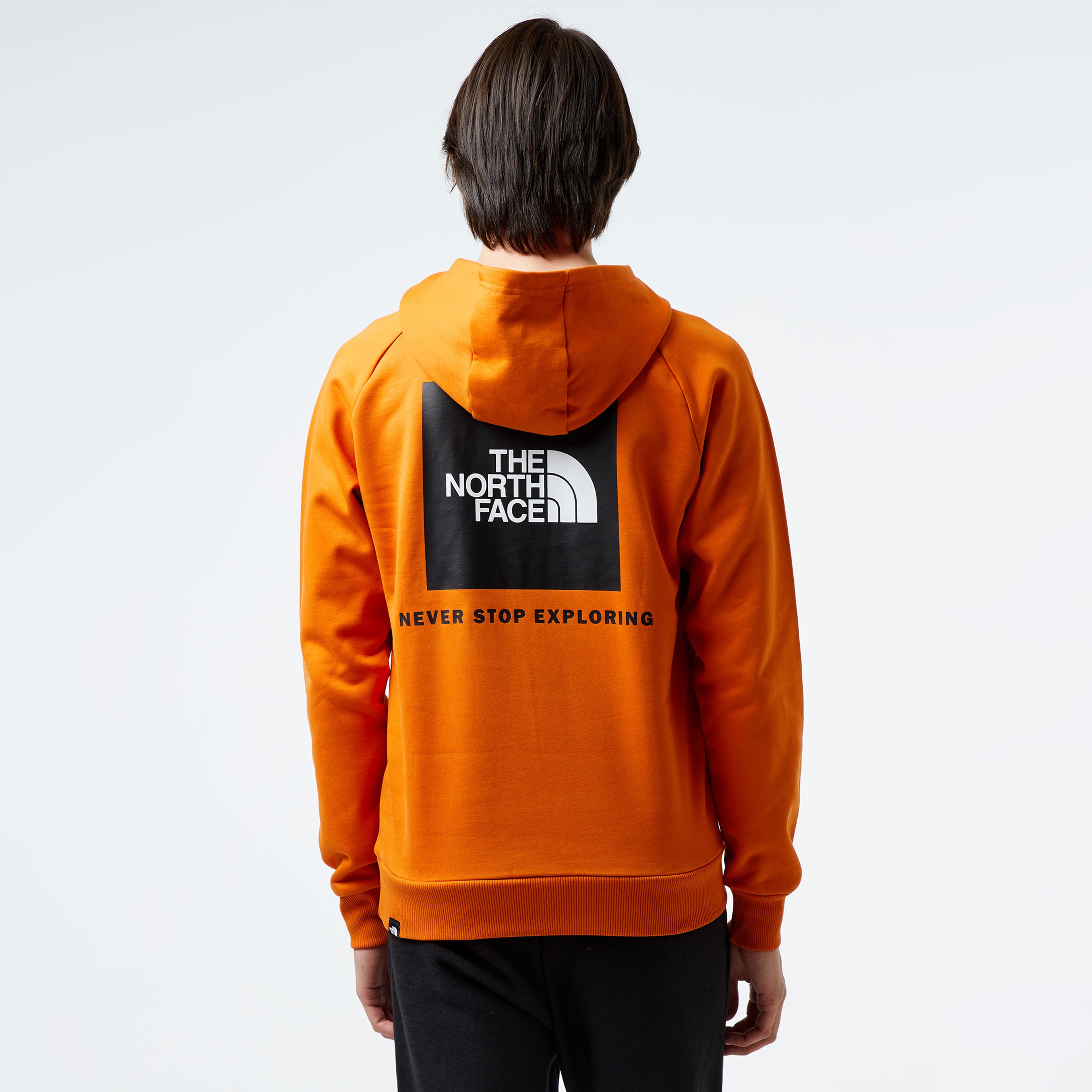 The North Face Raglan Redbox Erkek Turuncu Sweatshirt