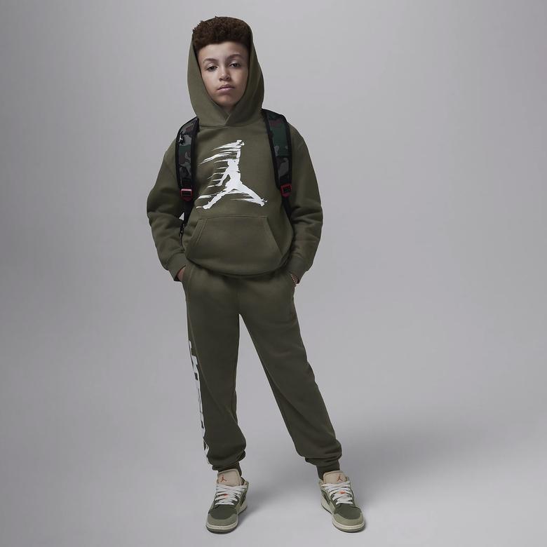 Jordan Flight Hbr Çocuk Yeşil Günlük Sweatshirt