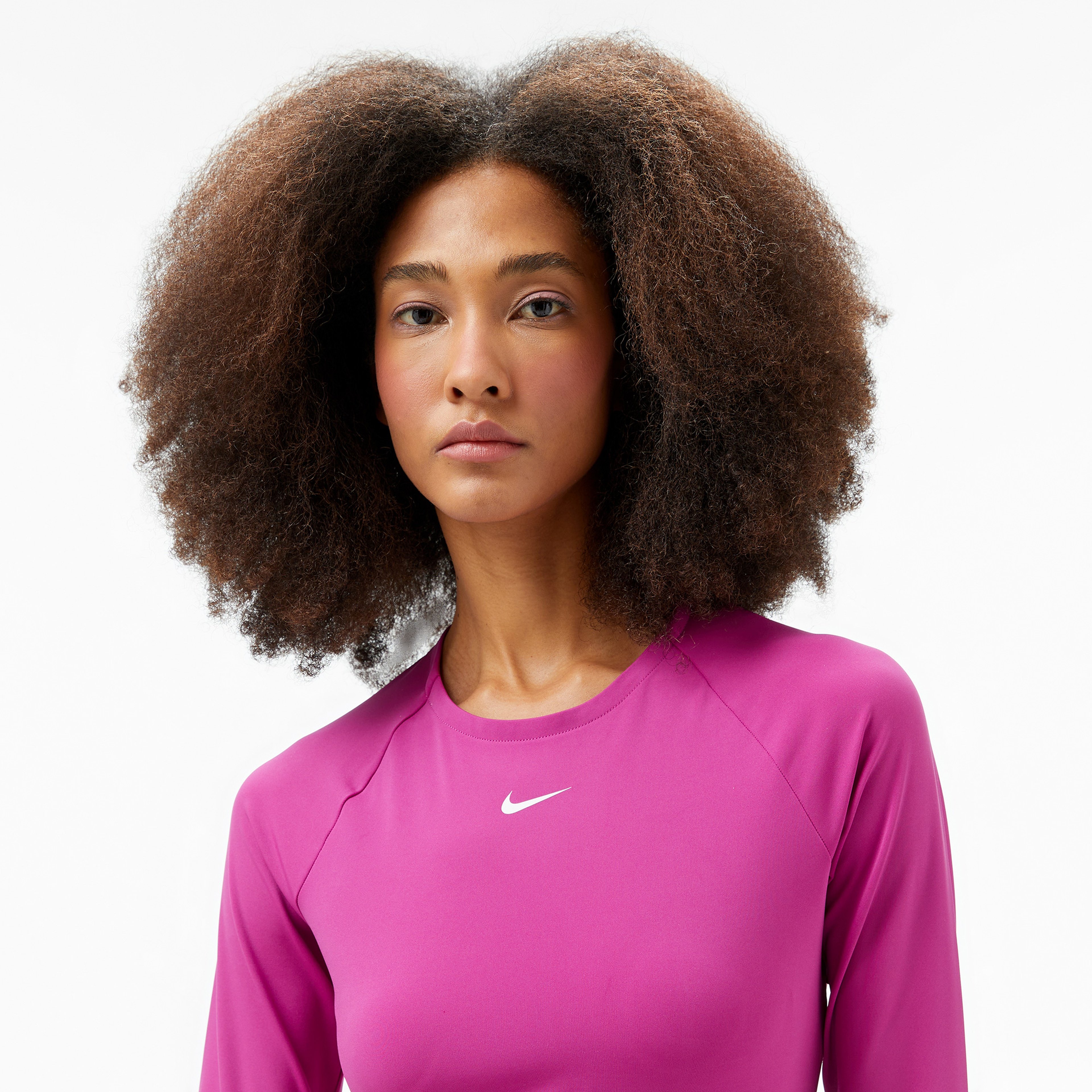 Nike Pro 365 Kadın Mor Antrenman Üstü