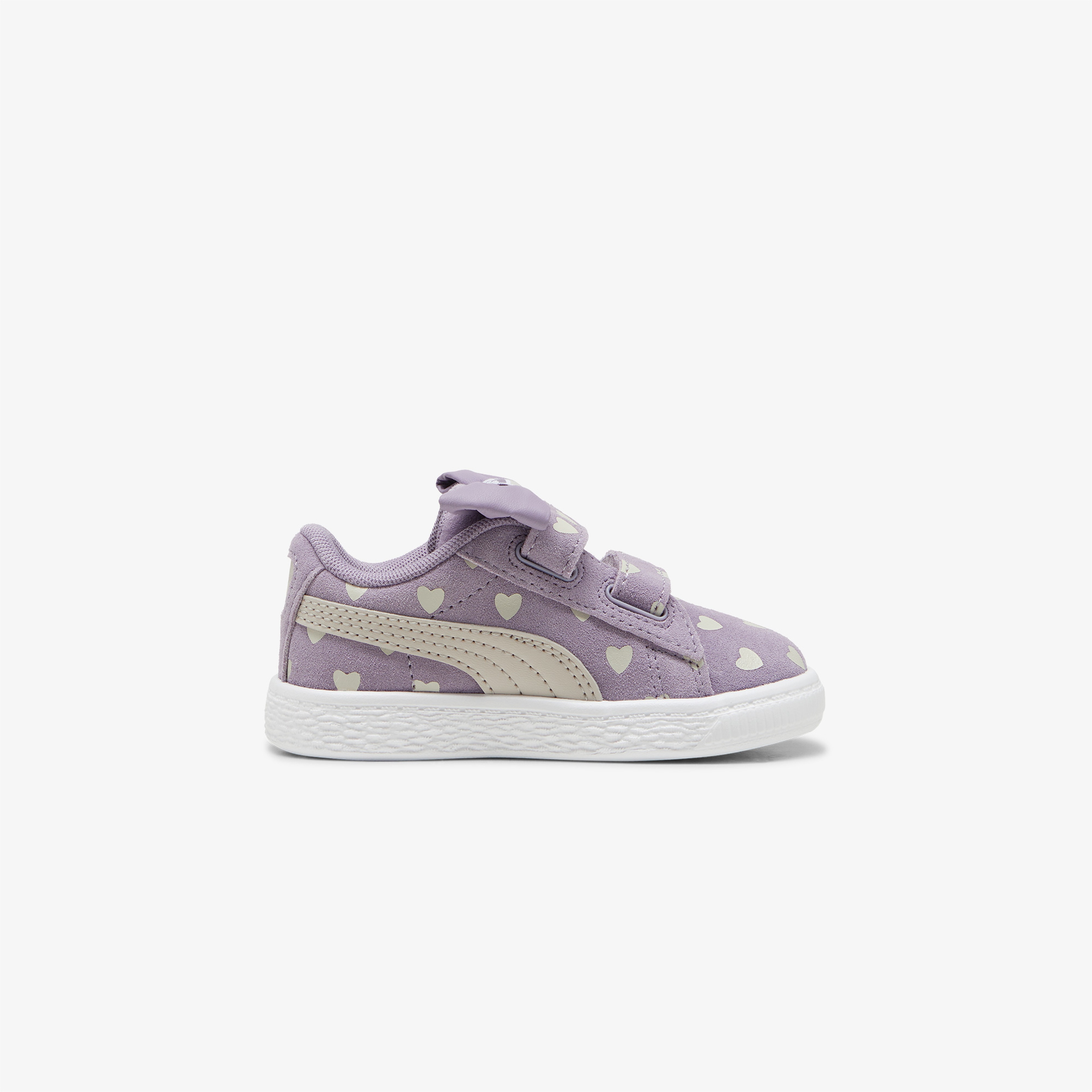 Puma Suede Classic Re-Bow V AC Bebek Mor Kalpli Spor Ayakkabı