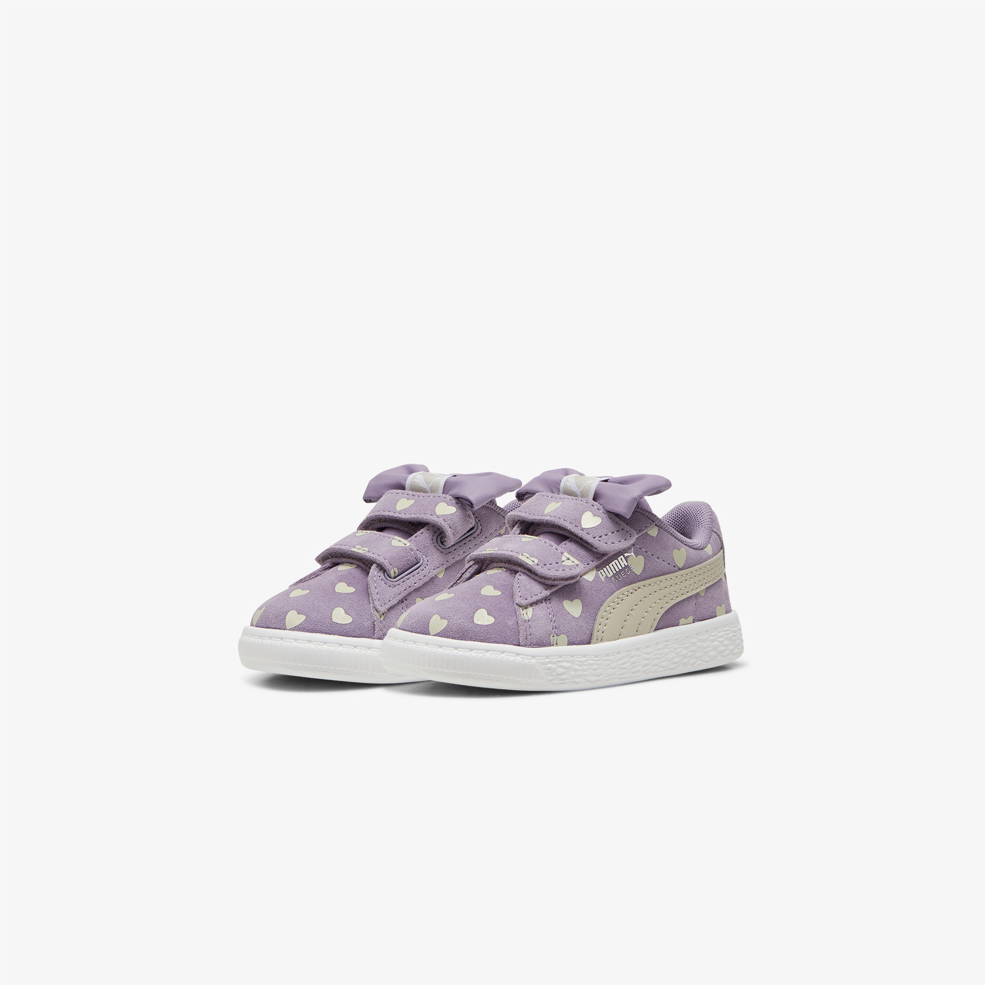 Puma Suede Classic Re-Bow V AC Bebek Mor Kalpli Spor Ayakkabı